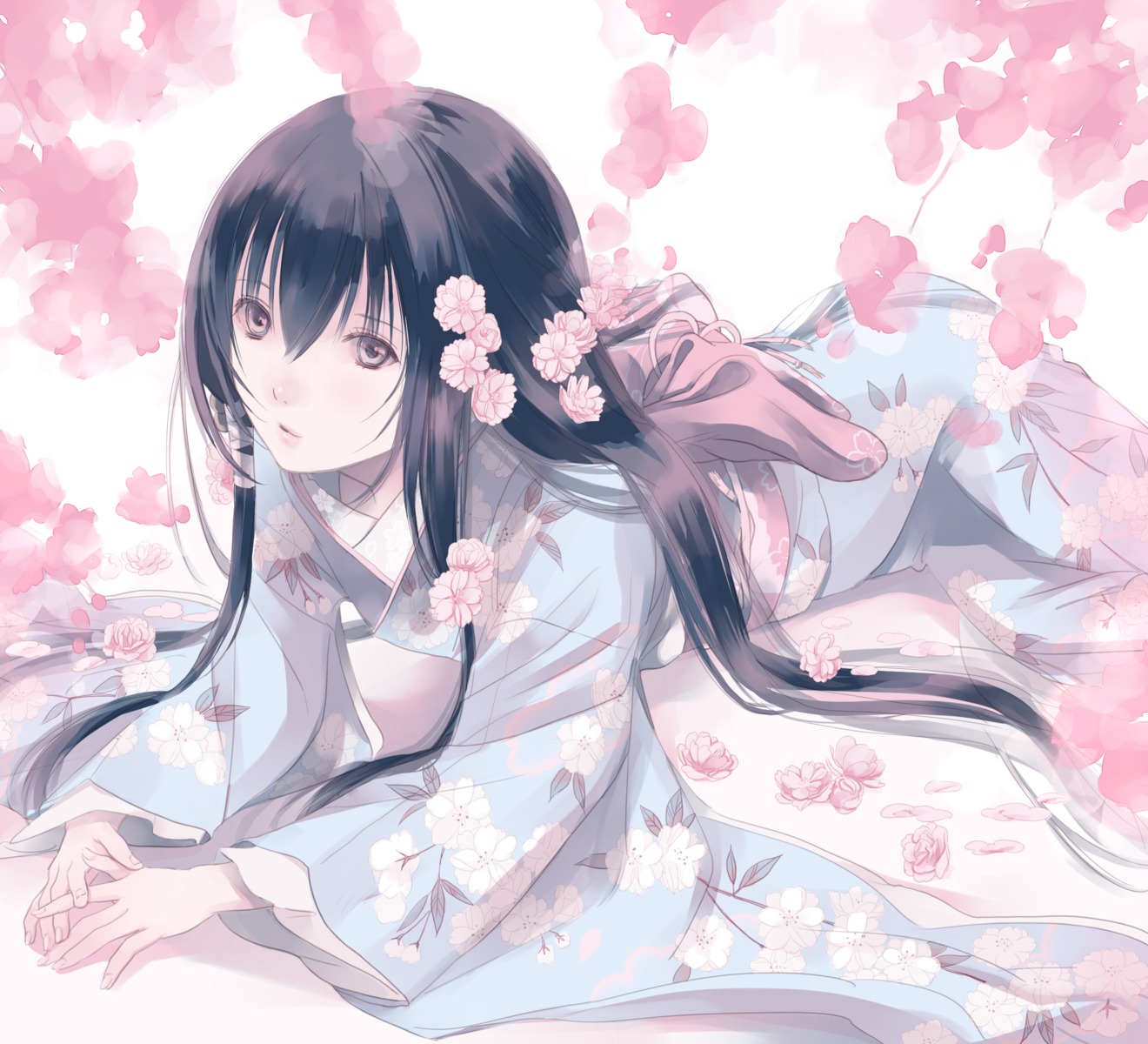 fuuchouin_kazuki get_backers kimono papillon10 trap