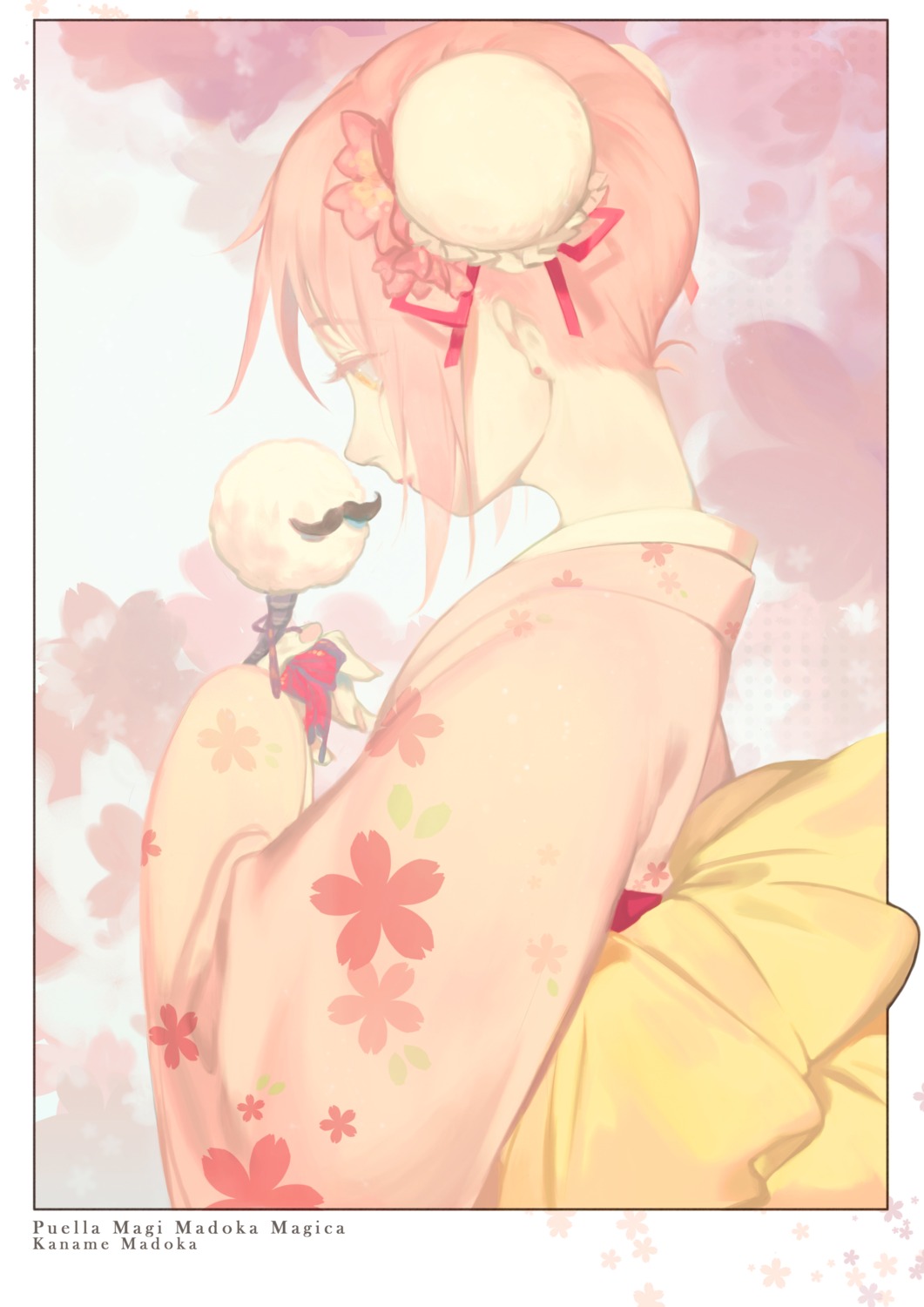 fe_(sakura) kaname_madoka kimono puella_magi_madoka_magica