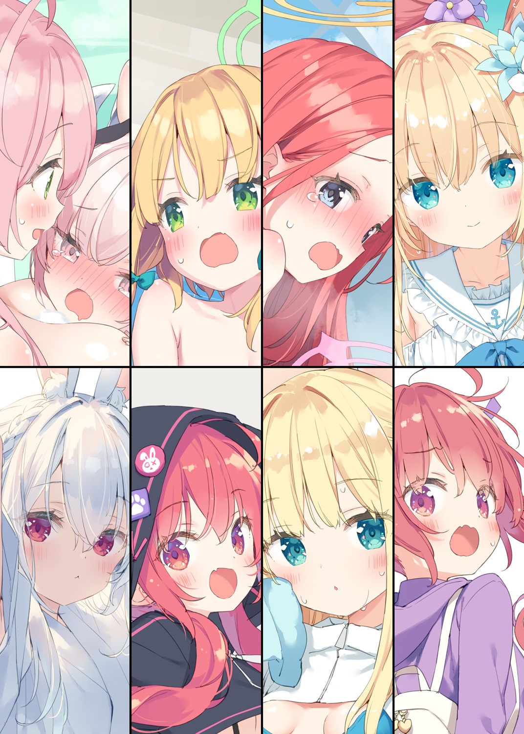 blue_archive halo hanaoka_yuzu hazuki_watora kani_biimu loli saiba_midori shimoe_koharu shimotsuki_potofu urawa_hanako