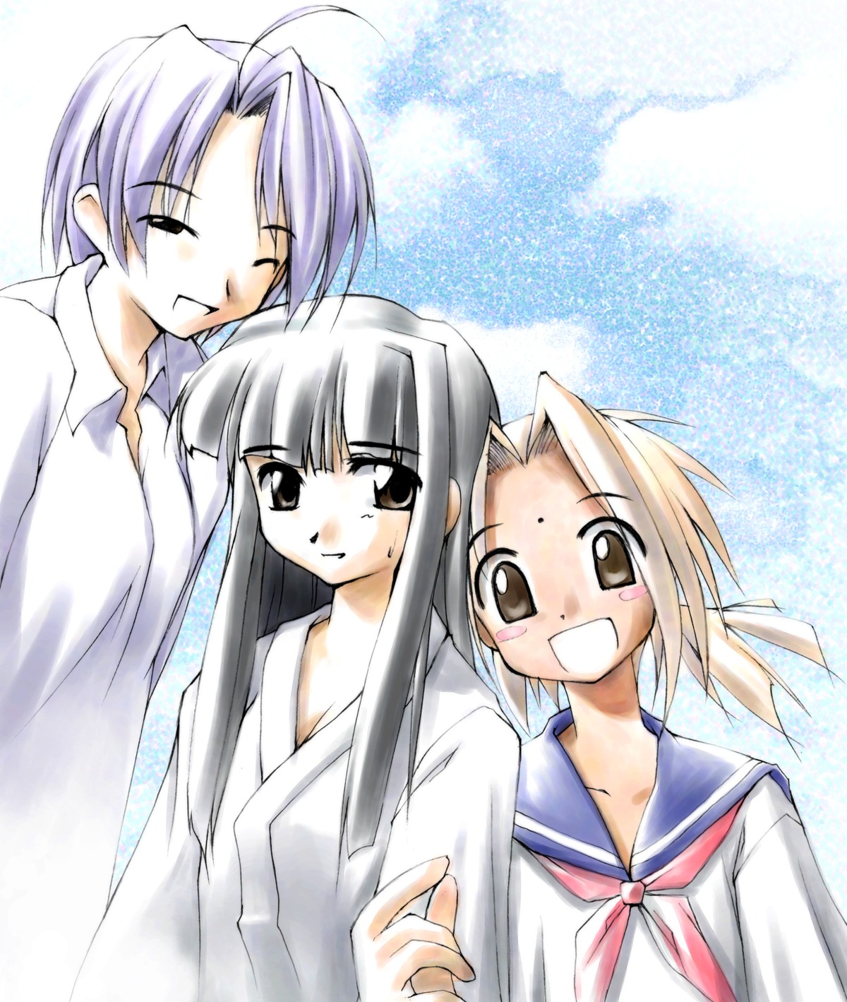 aoyama_motoko ishikei kaolla_su konno_mitsune love_hina nise_midi_doronokai