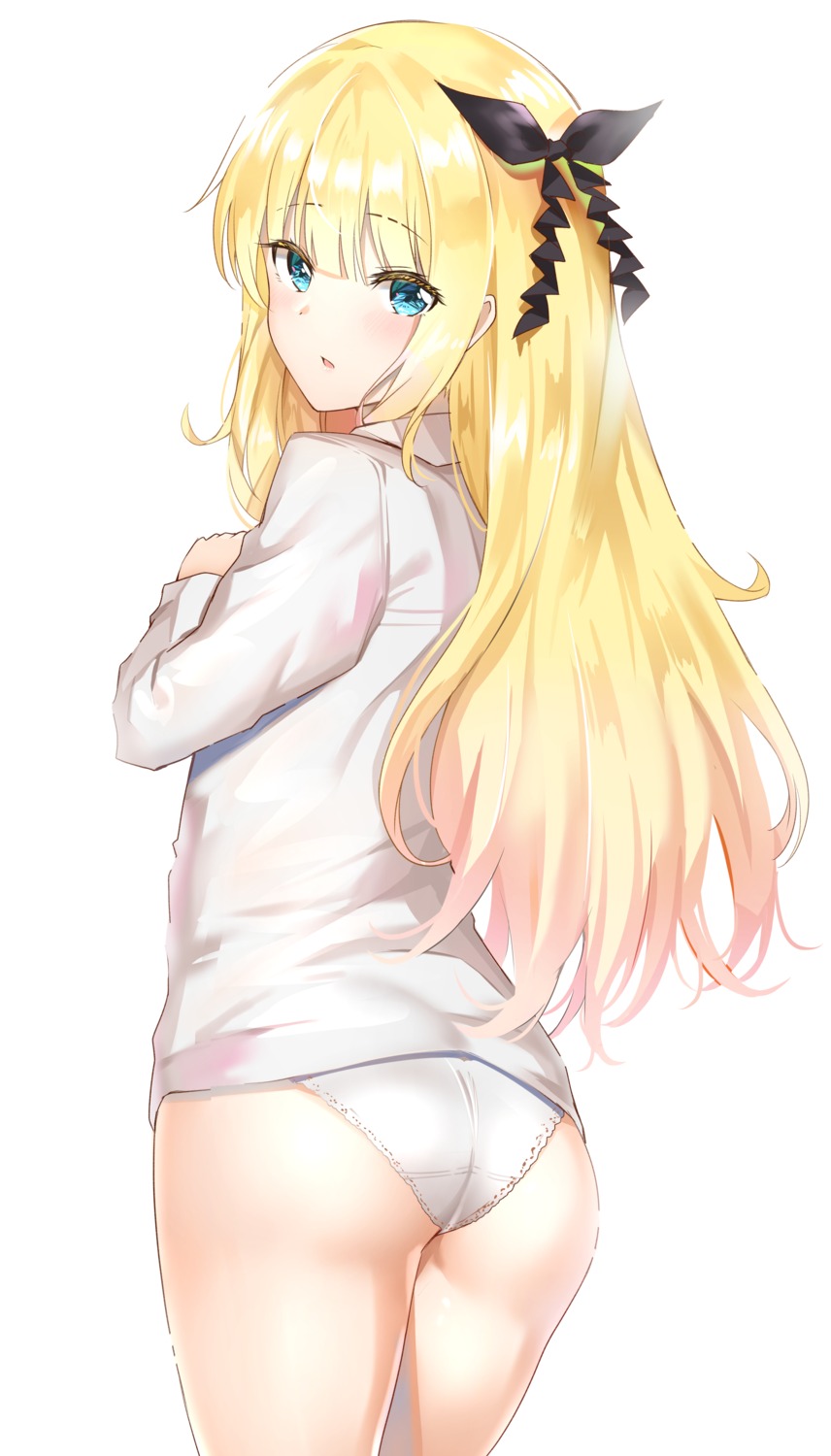 ass dress_shirt juliet_persia kishuku_gakkou_no_juliet pantsu sunhyun