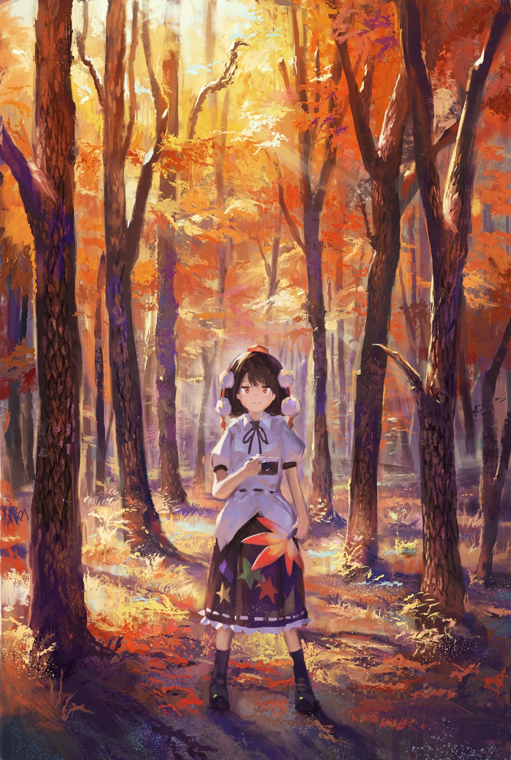 fjsmu landscape shameimaru_aya touhou