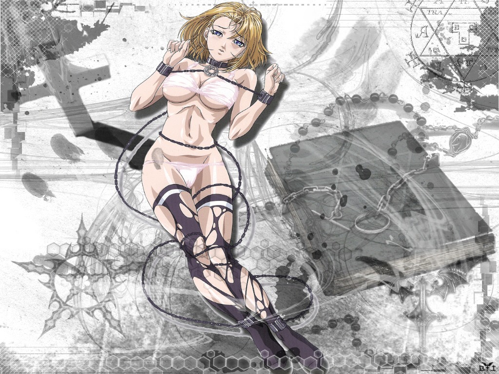 bible_black bible_black_gaiden bondage bra cameltoe kitami_reika pantsu thighhighs torn_clothes underboob wallpaper yoshiten