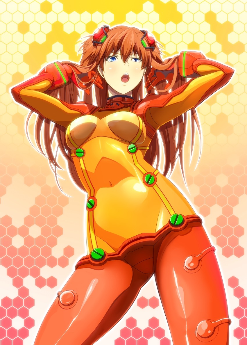 bodysuit neon_genesis_evangelion souryuu_asuka_langley tsukumo