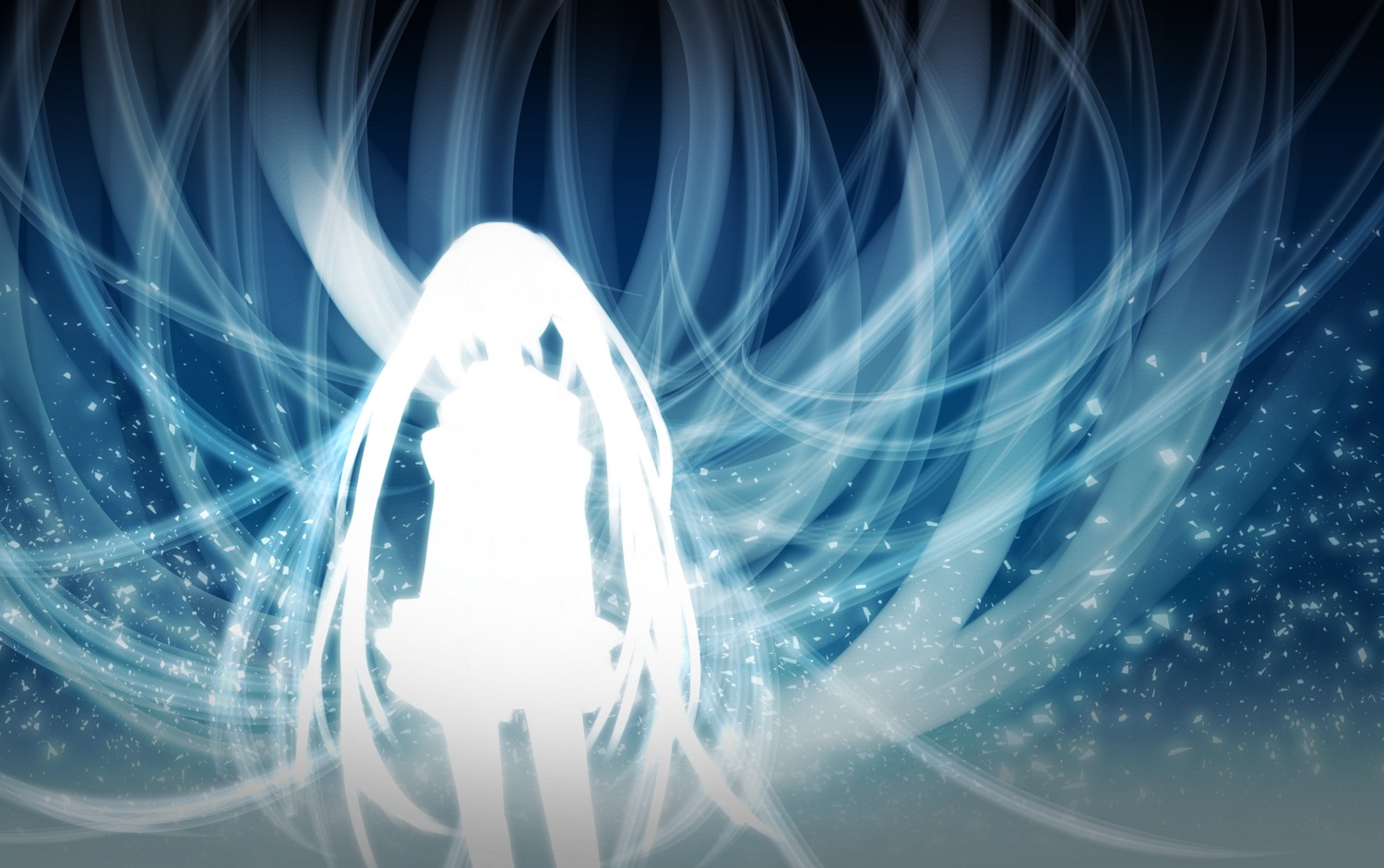 528_(rin200028) hatsune_miku silhouette vocaloid