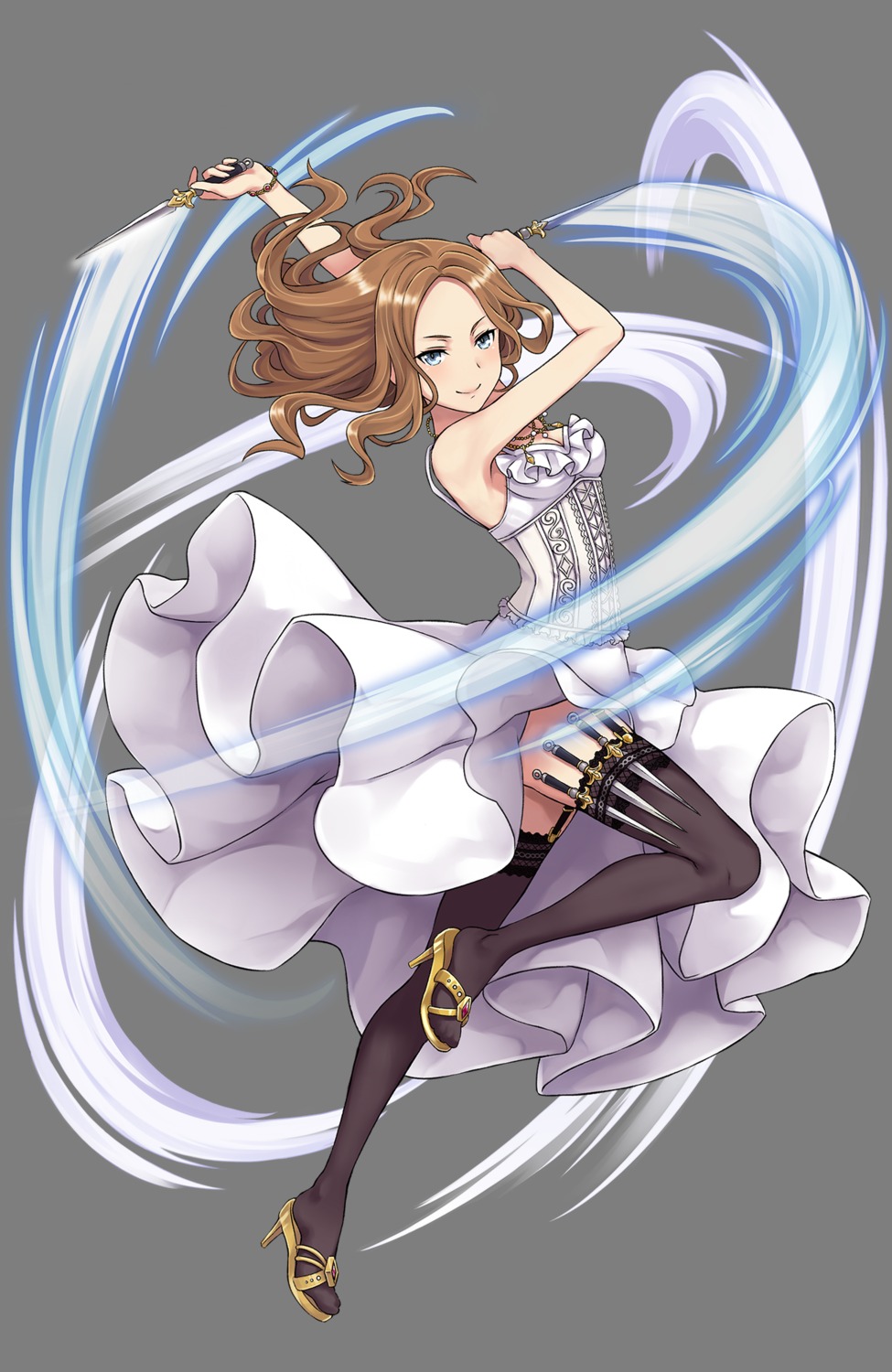 cleavage dress heels princess_principal stockings tagme thighhighs transparent_png weapon