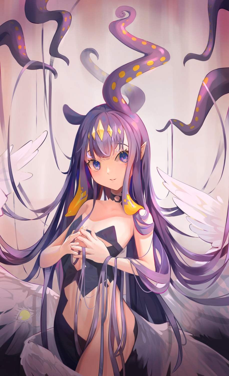 animal_ears hololive hololive_english loli ninomae_ina'nis pointy_ears tagme tentacles