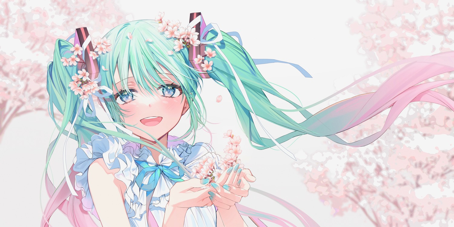 hatsune_miku moro_(from_m0r0) vocaloid