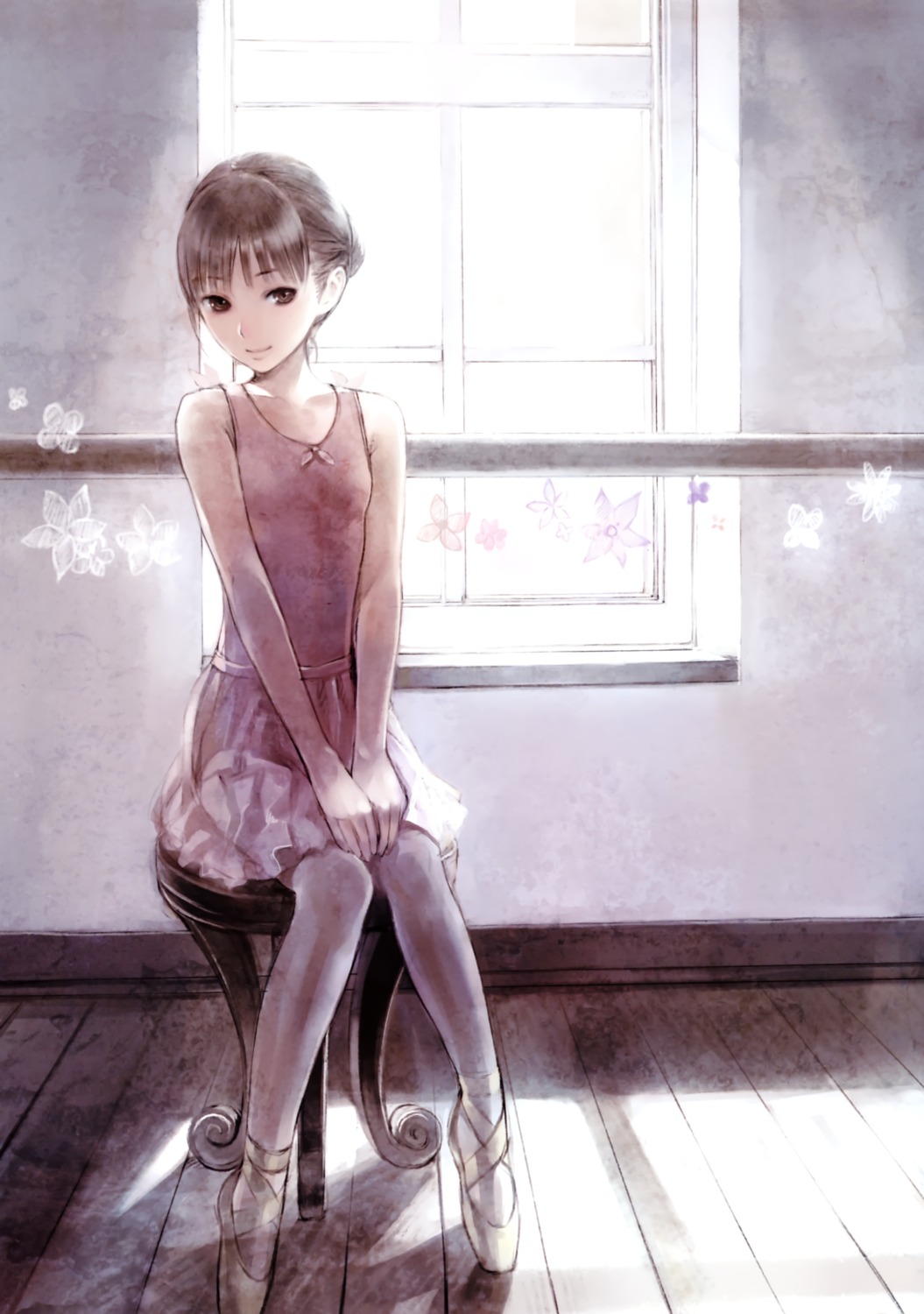 dress kishida_mel maigo_tsuushin pantyhose