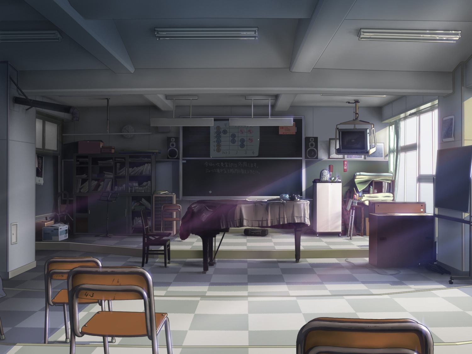 anime class background