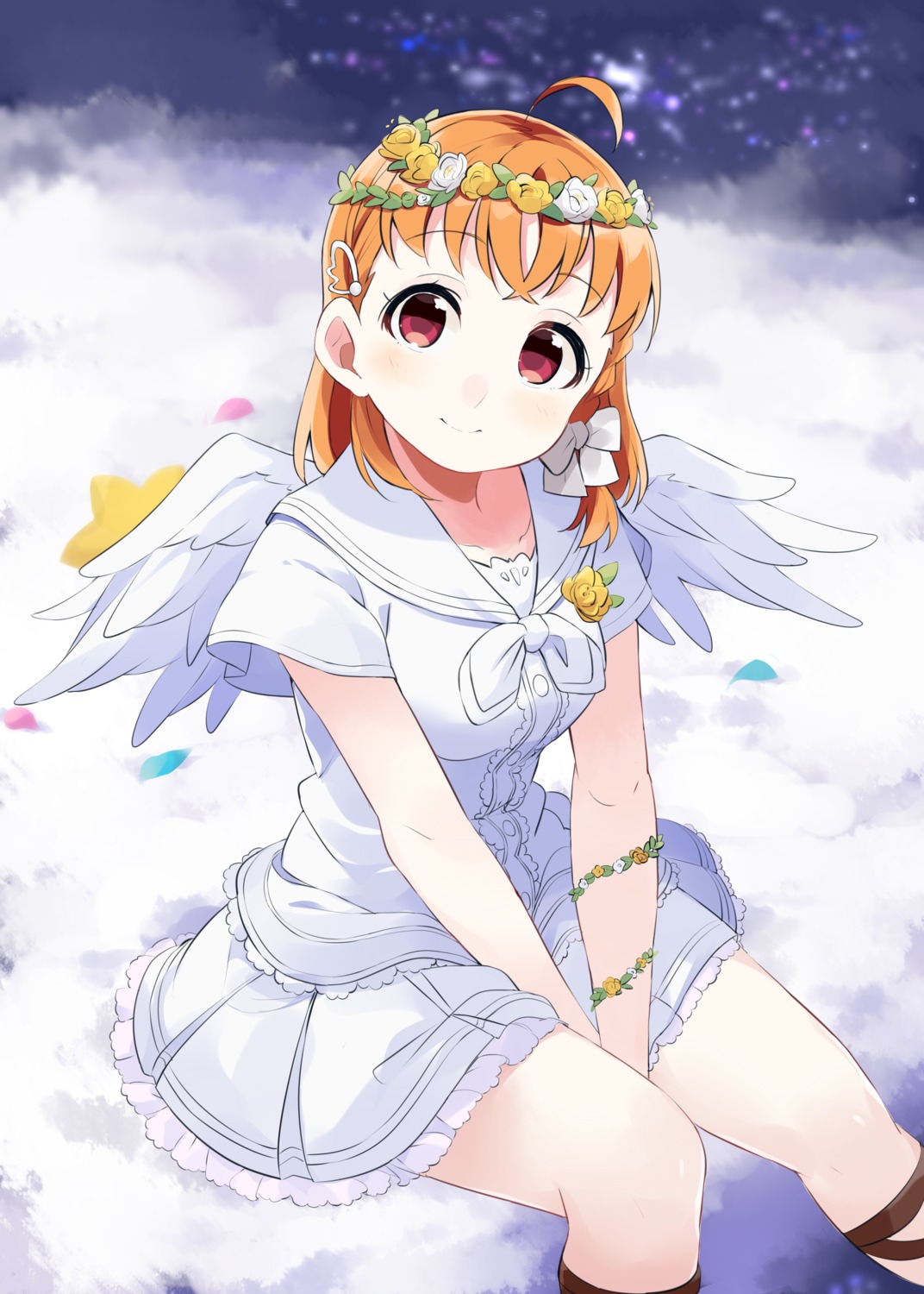 dress love_live!_sunshine!! takami_chika totoki86 wings