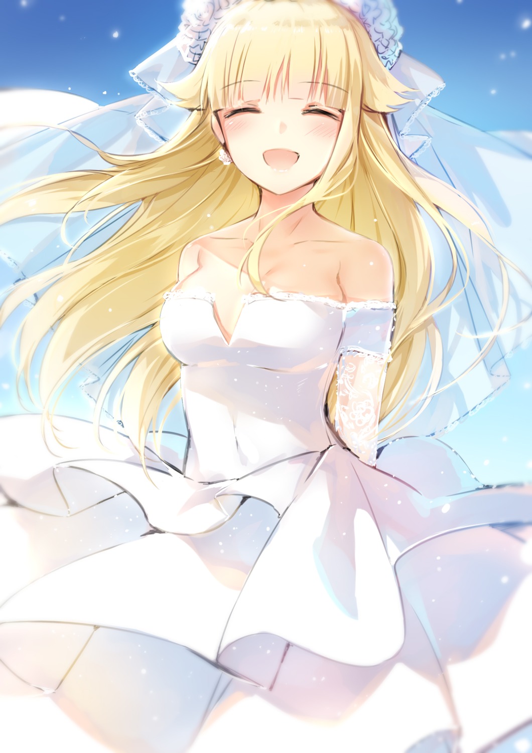 aurora_(azur_lane) azur_lane dress maya_g wedding_dress