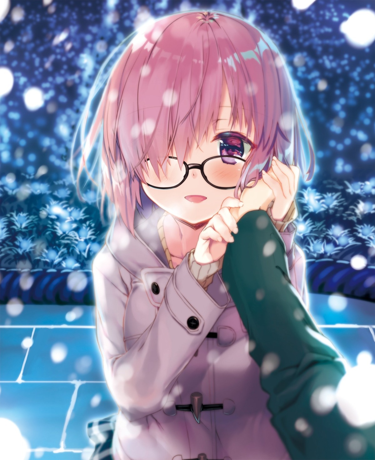 fate/grand_order kagome mash_kyrielight megane sweater