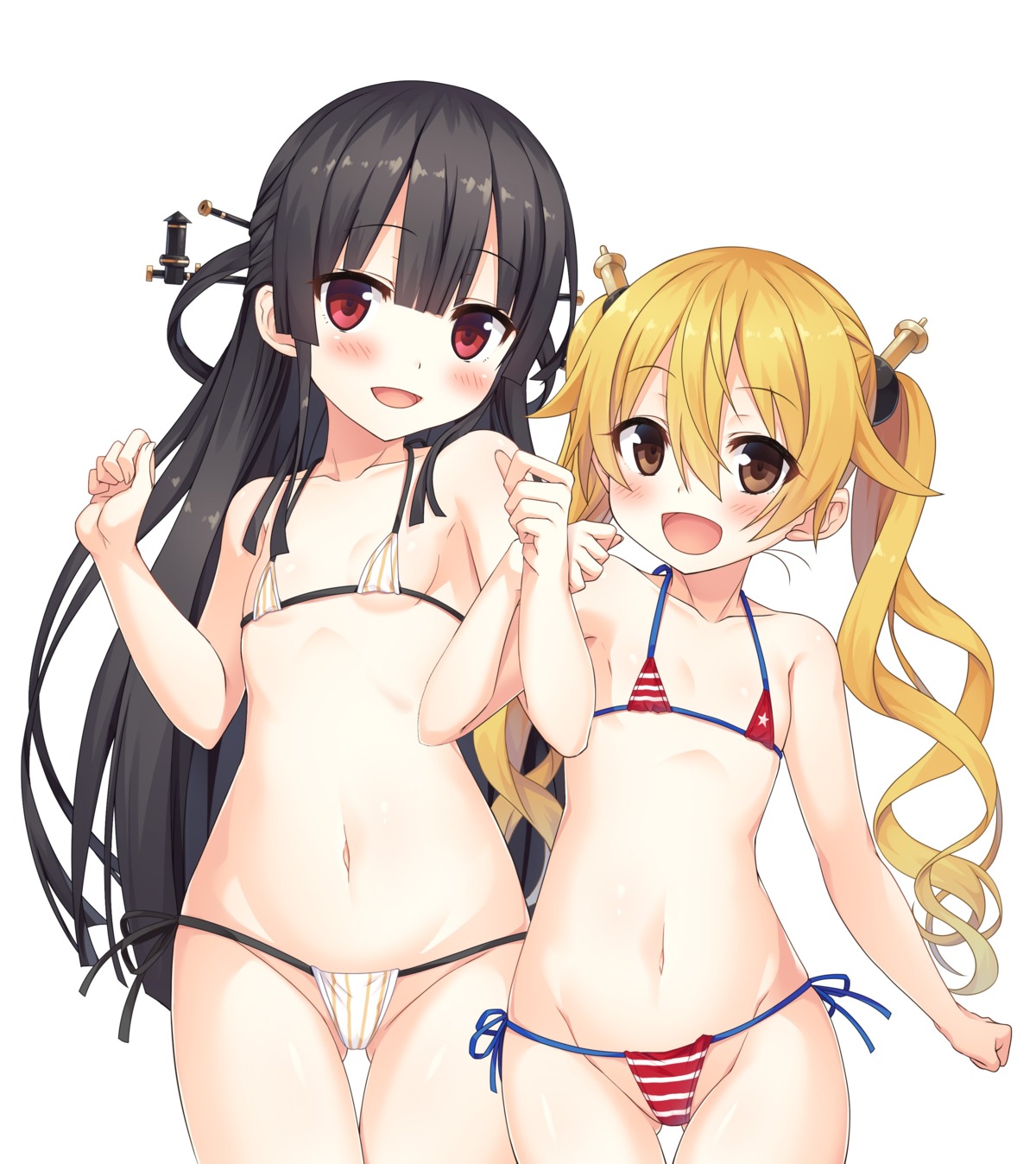 bikini cameltoe cura hachiroku loli lose maitetsu maitetsu_last_run!! olivi swimsuits