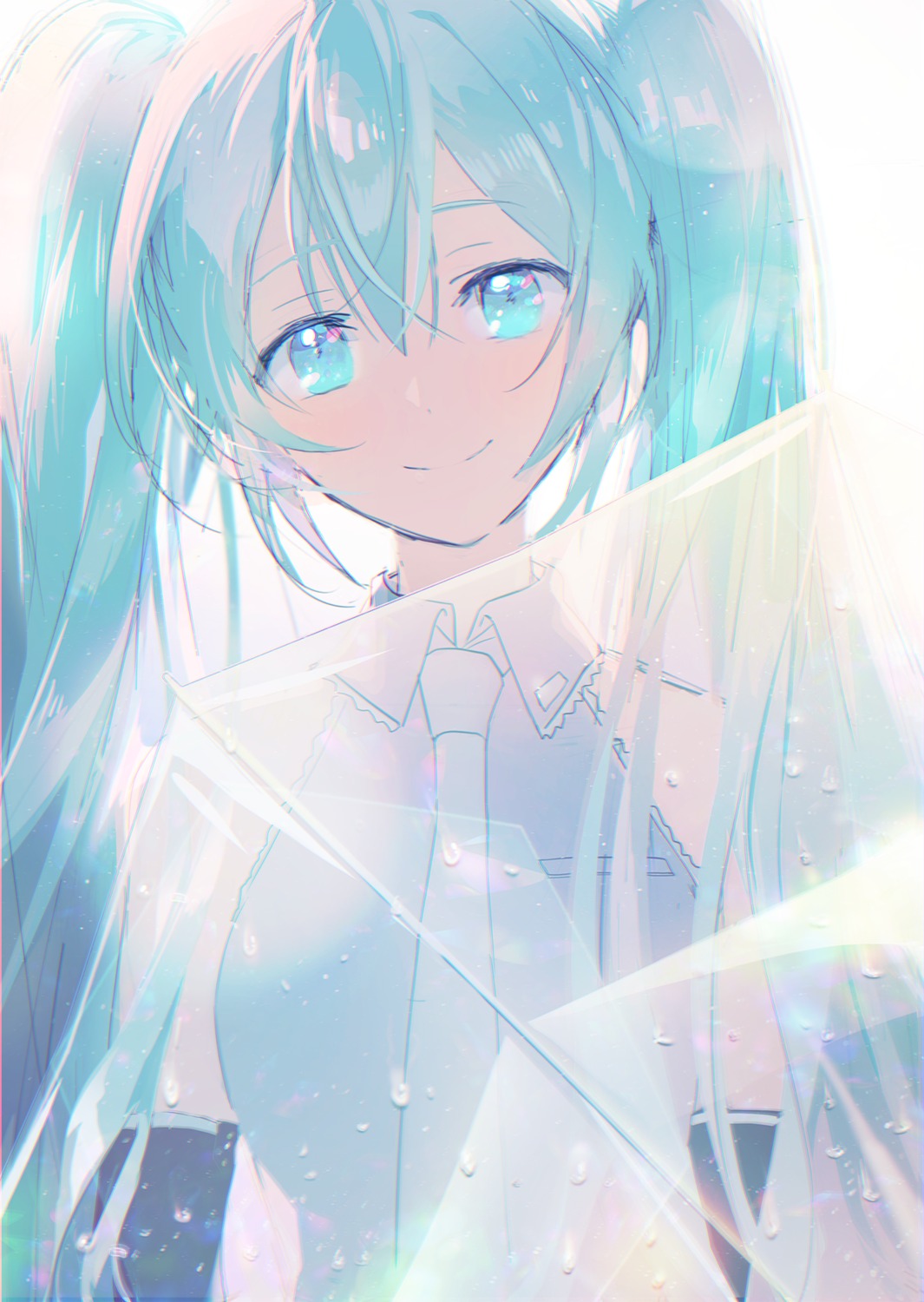 hatsune_miku kimroy umbrella vocaloid