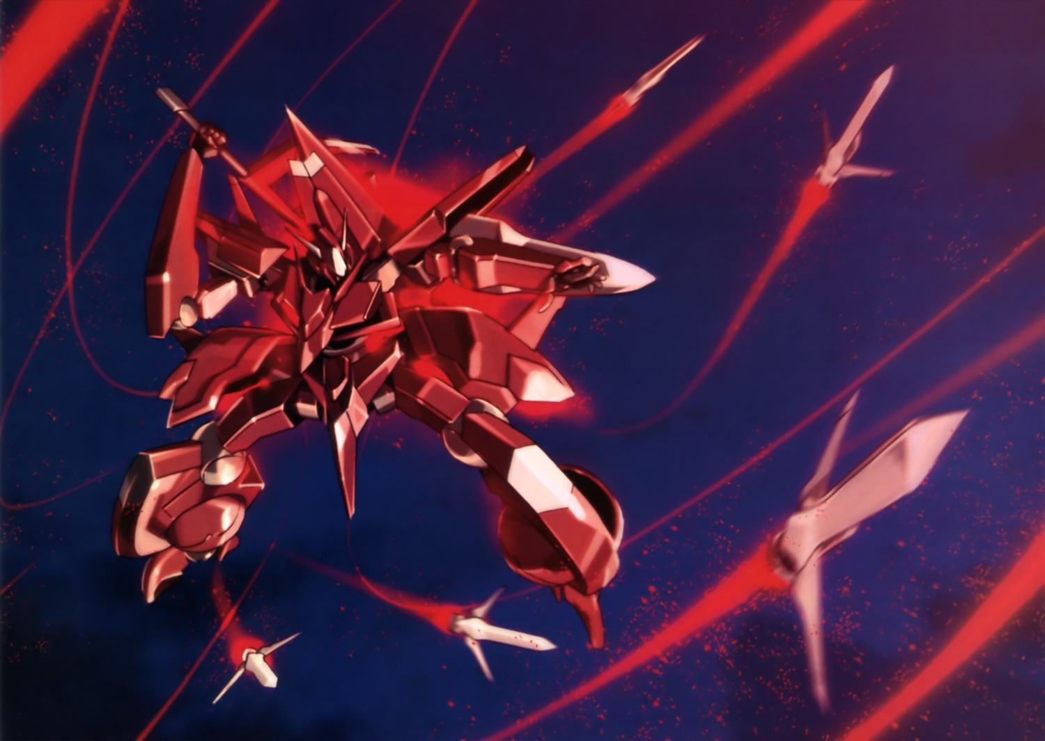 arche_gundam gundam gundam_00 io_takuya mecha sword