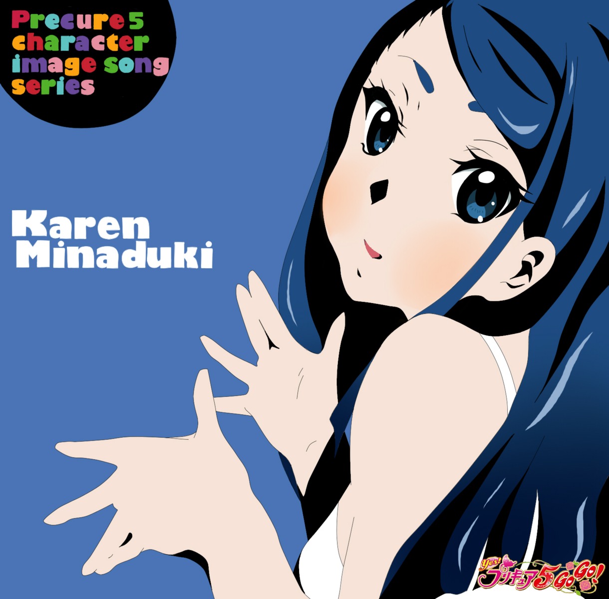 k-on! minazuki_karen parody pretty_cure ticca vector_trace yes!_precure_5