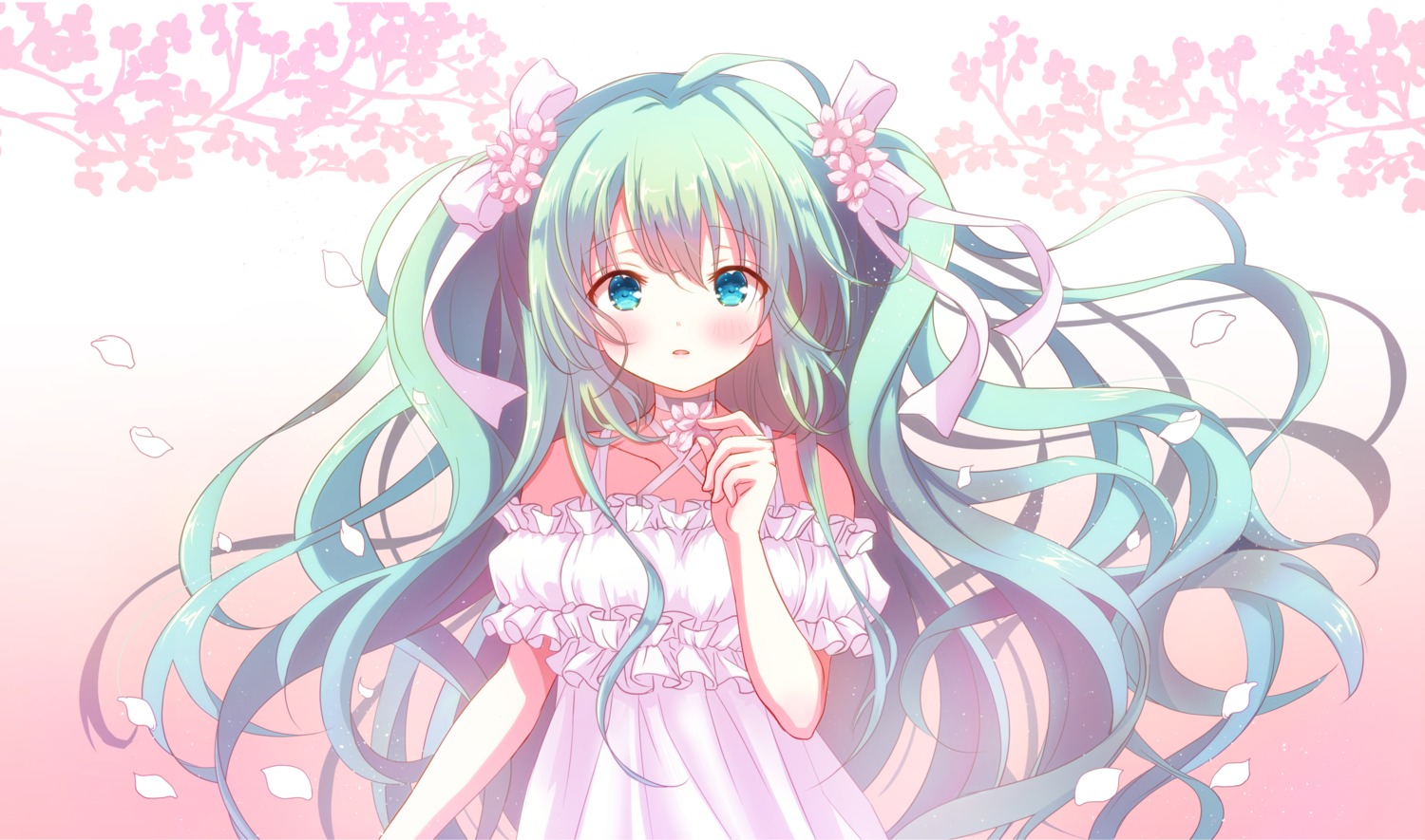 dress hatsune_miku sakuraume vocaloid