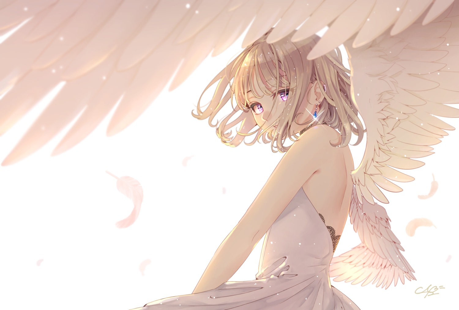 a2k2 dress no_bra wings