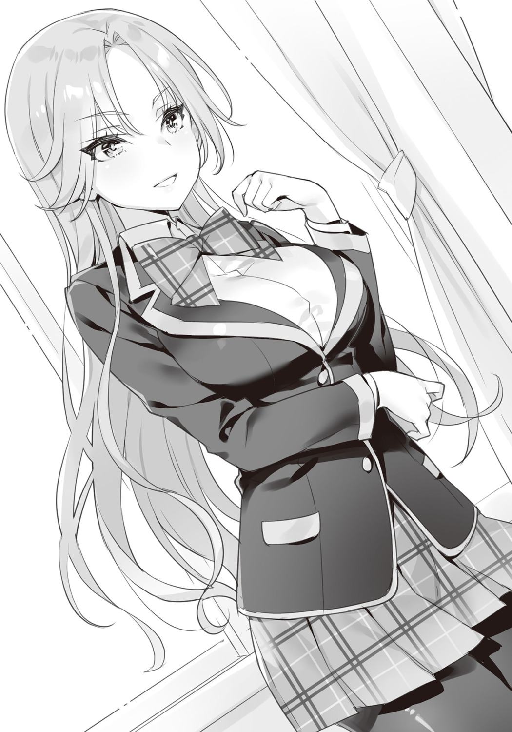 mmu monochrome ore_no_onna_tomodachi_ga_saikou_ni_kawaii seifuku