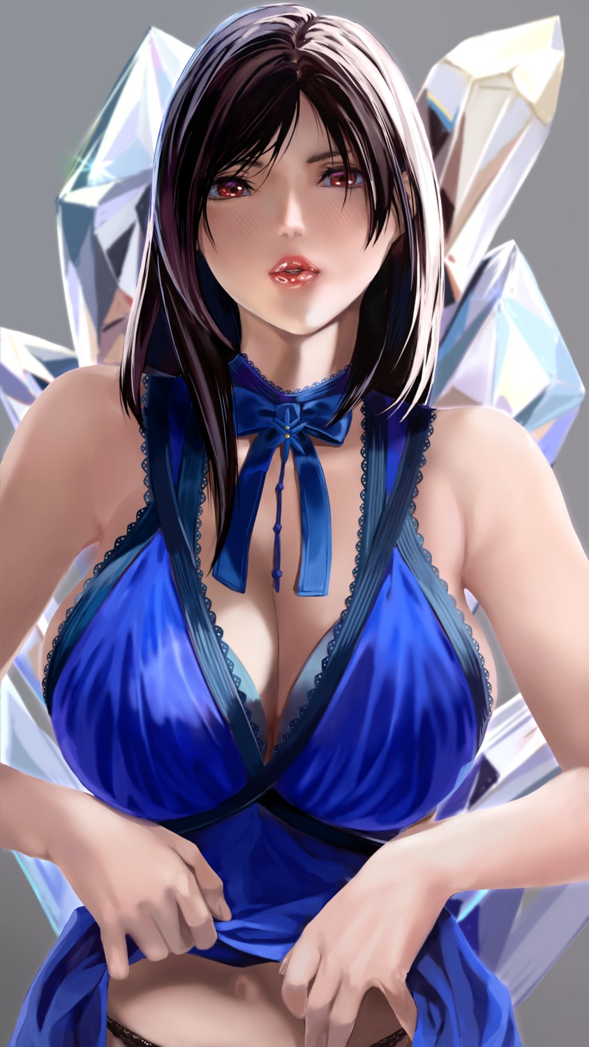 cleavage dress pantsu skirt_lift yamaishi