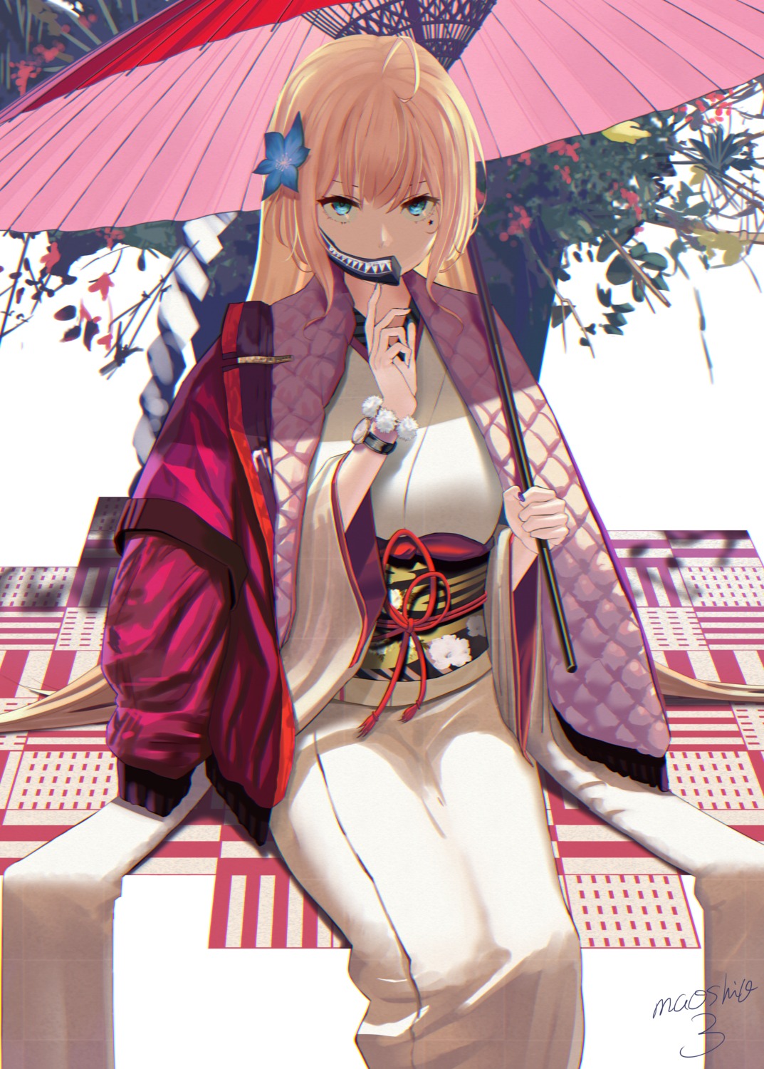 kimono maoushiori3 umbrella