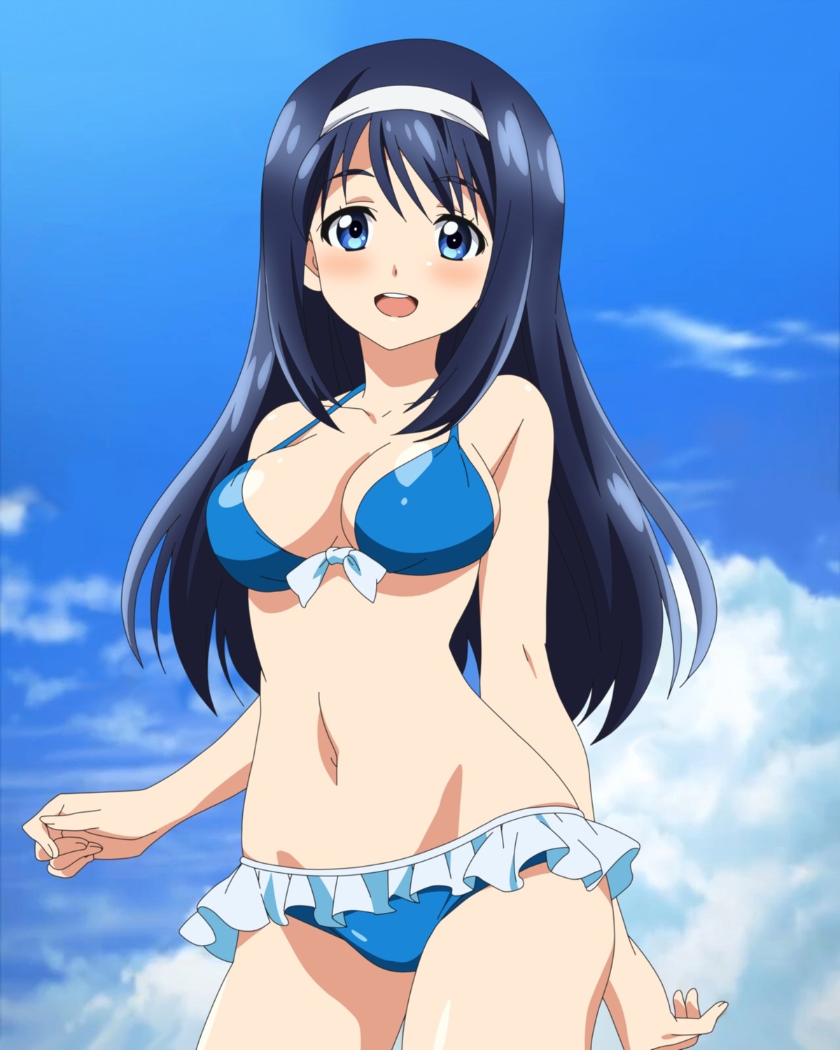 bikini cleavage futaba_aoi_(vividred_operation) swimsuits tagme vividred_operation