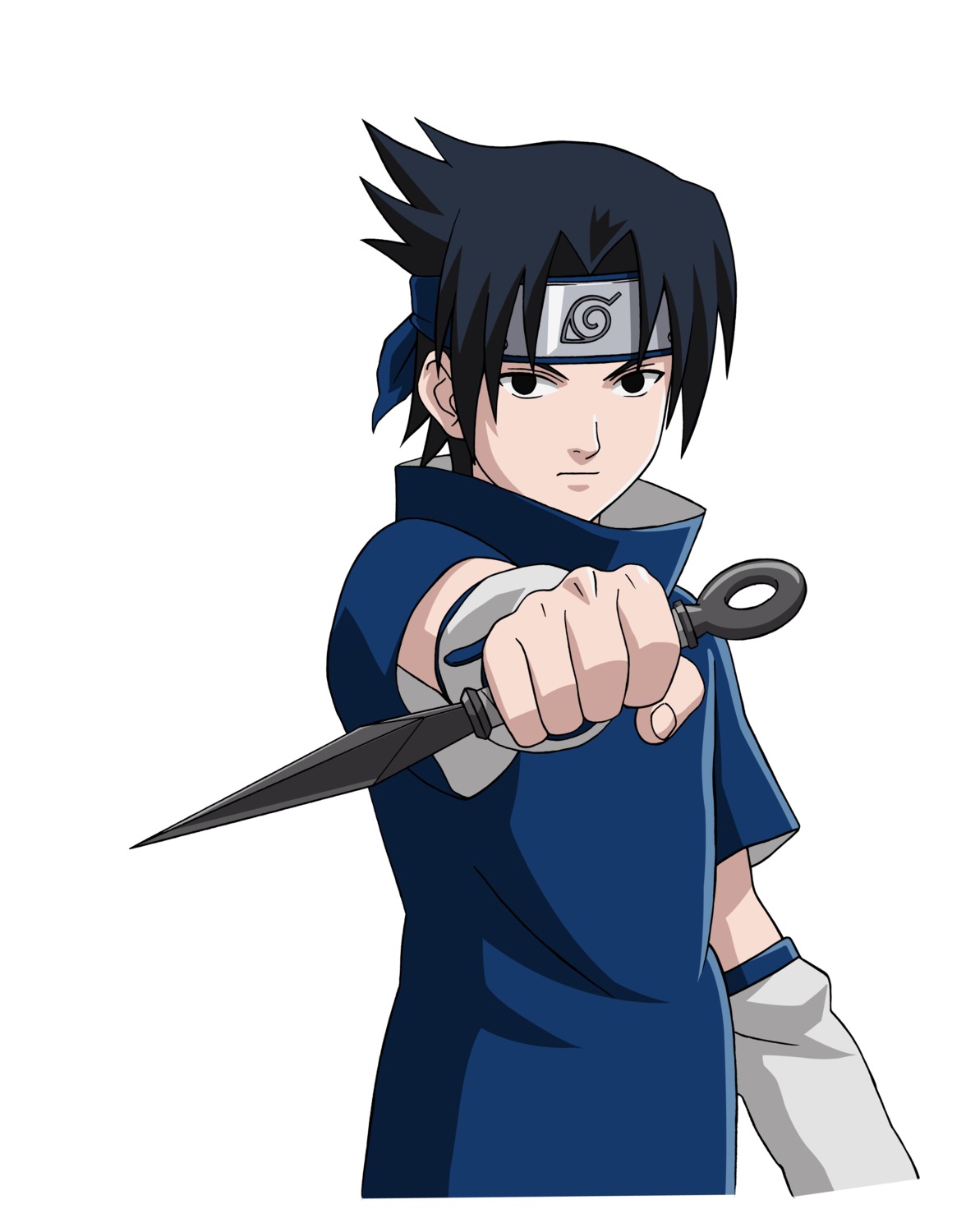 male naruto uchiha_sasuke vector_trace