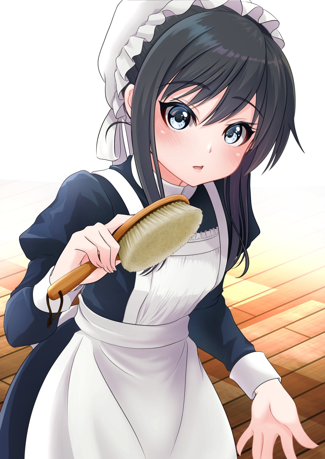 asashio_(kancolle) kantai_collection maid makura_(user_jpmm5733)