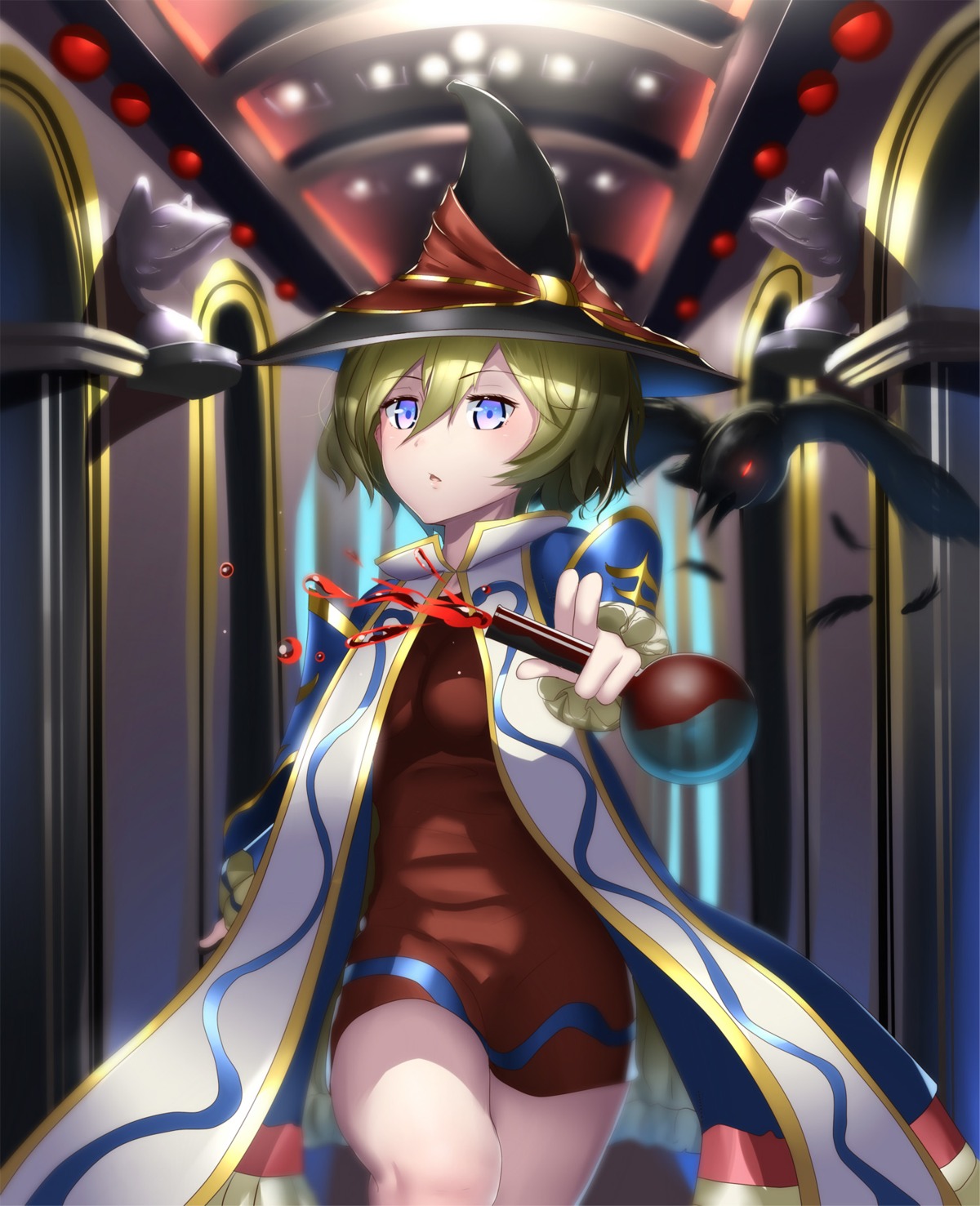 carol_malus_dienheim dress hk_(hk) senki_zesshou_symphogear senki_zesshou_symphogear_gx witch