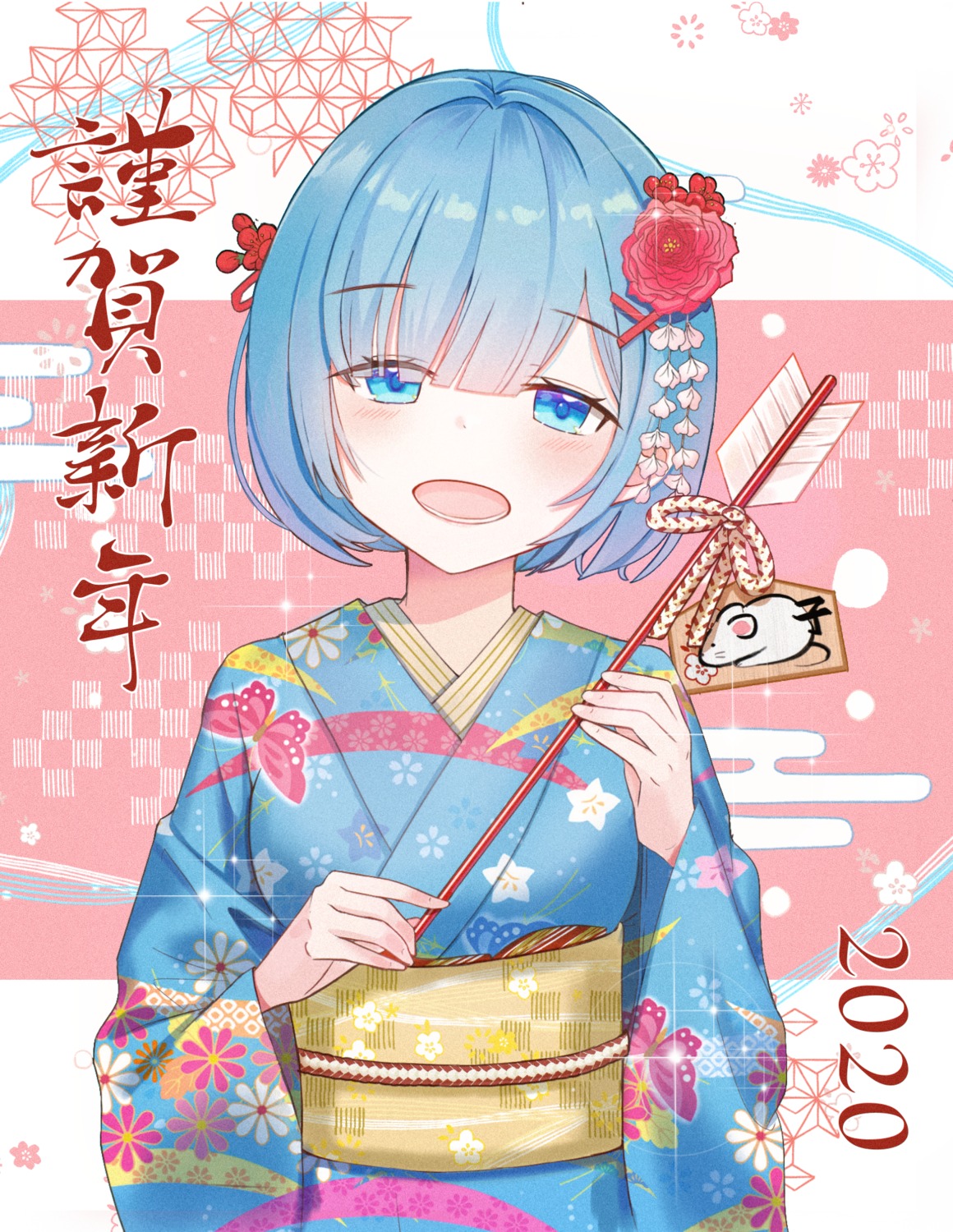 iren kimono re_zero_kara_hajimeru_isekai_seikatsu rem_(re_zero)