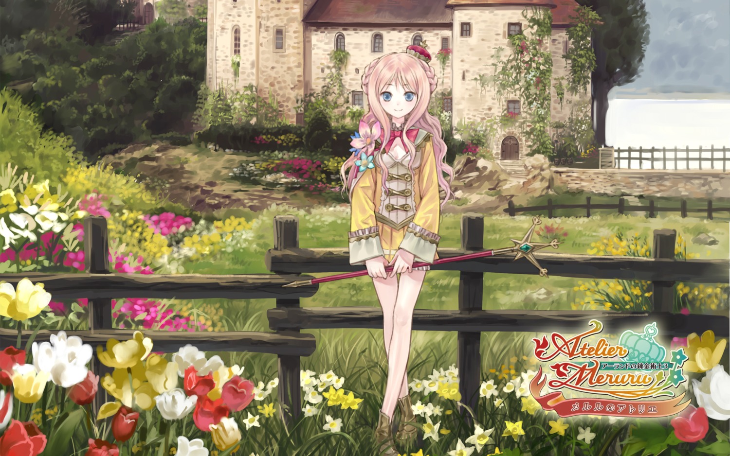 atelier atelier_meruru kishida_mel merurulince_rede_arls wallpaper