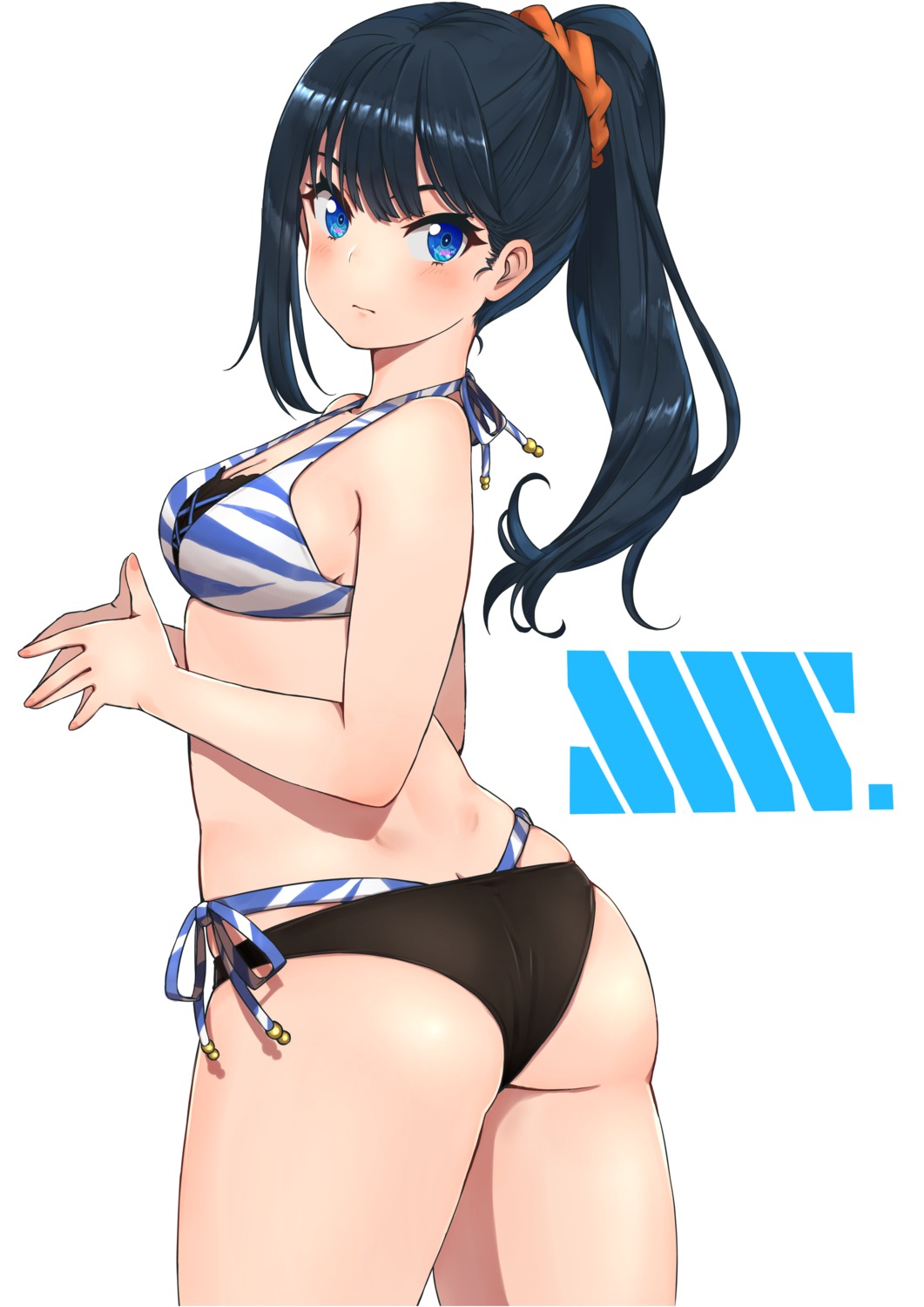 ass bikini cleavage kent0320 ssss.gridman swimsuits takarada_rikka