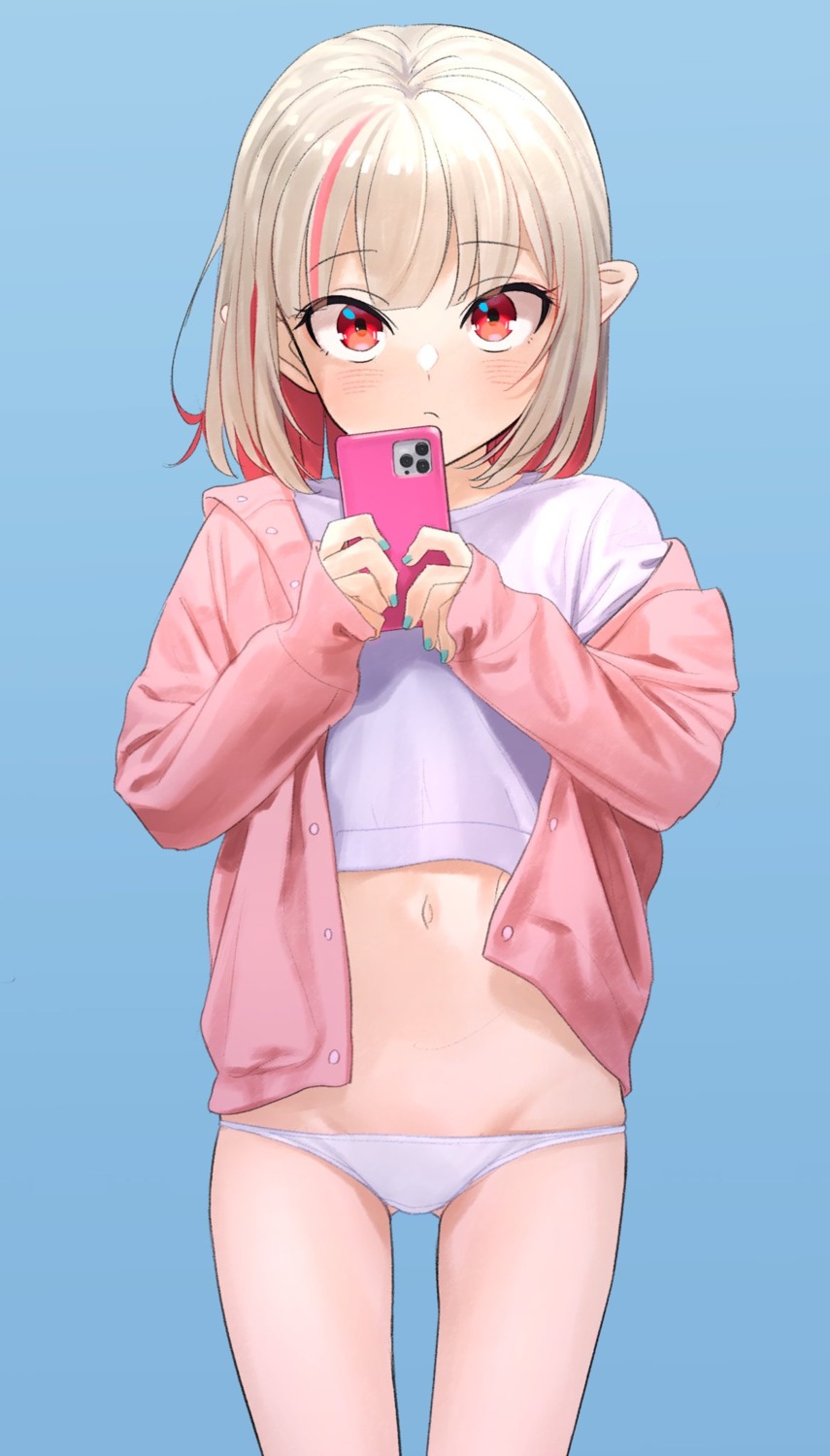 loli makaino_ririmu nijisanji nijisanji_gamers pantsu pointy_ears sabamen