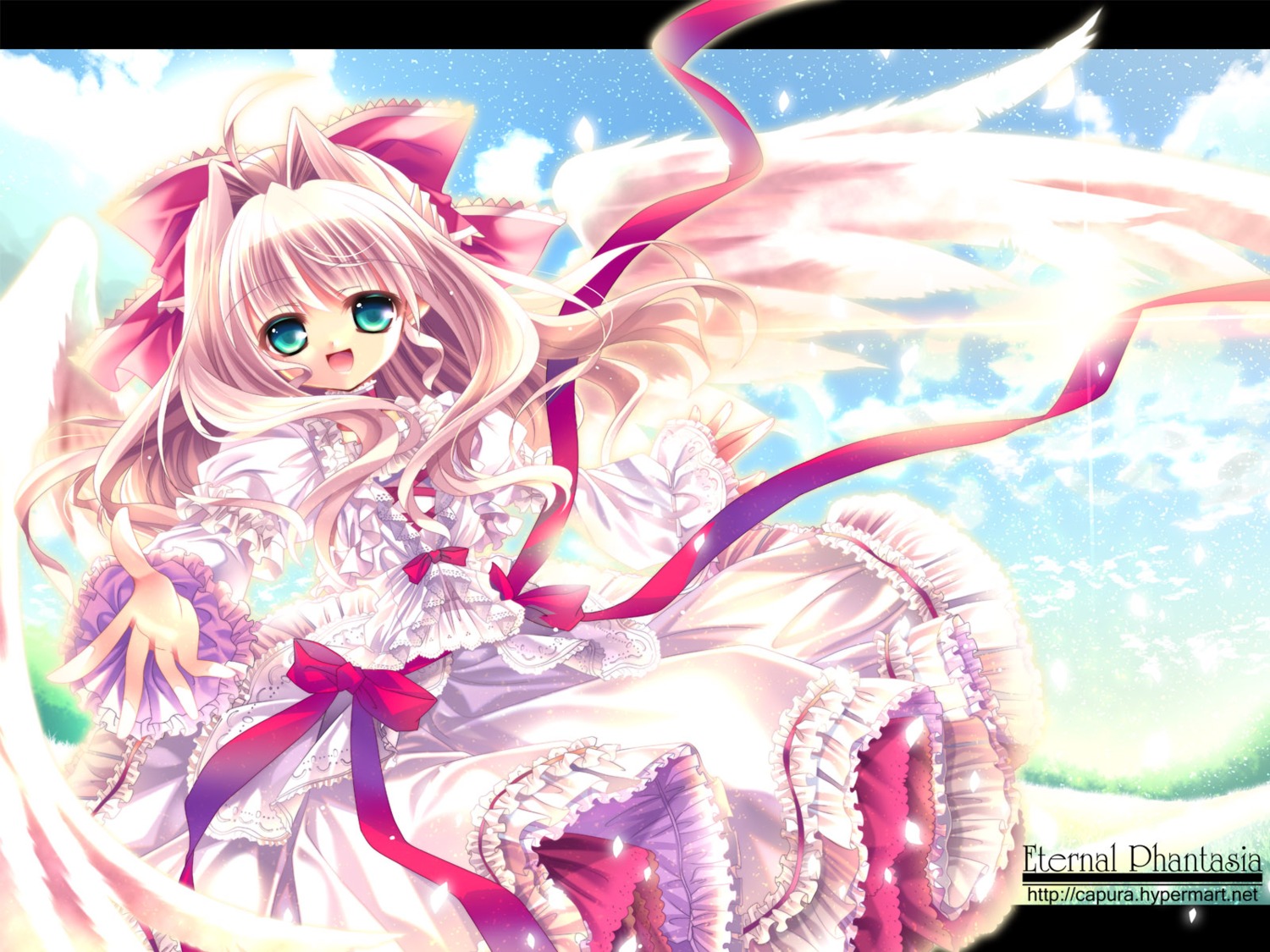 capura_lin lolita_fashion wallpaper wings