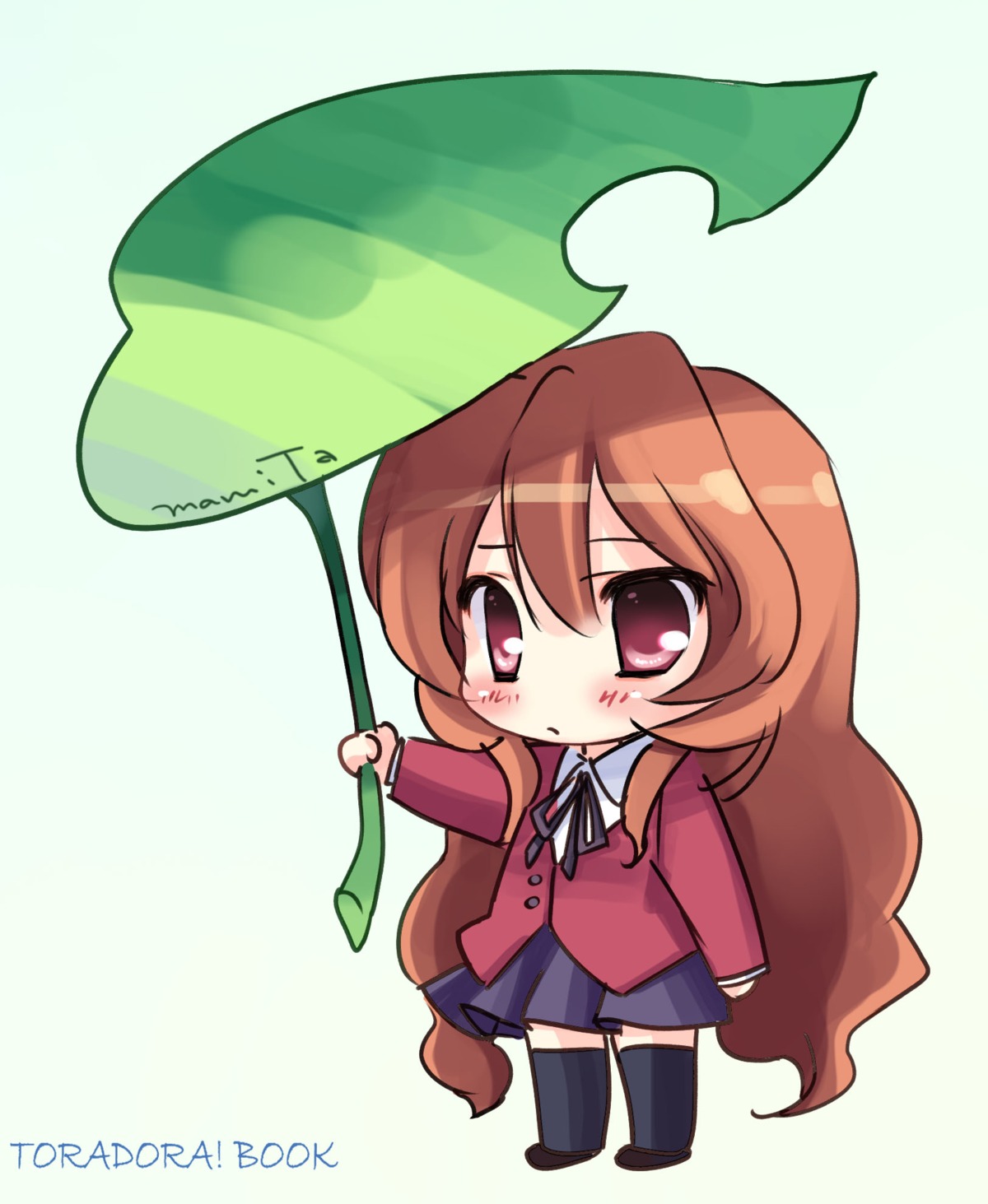 aisaka_taiga chibi mamita seifuku toradora!