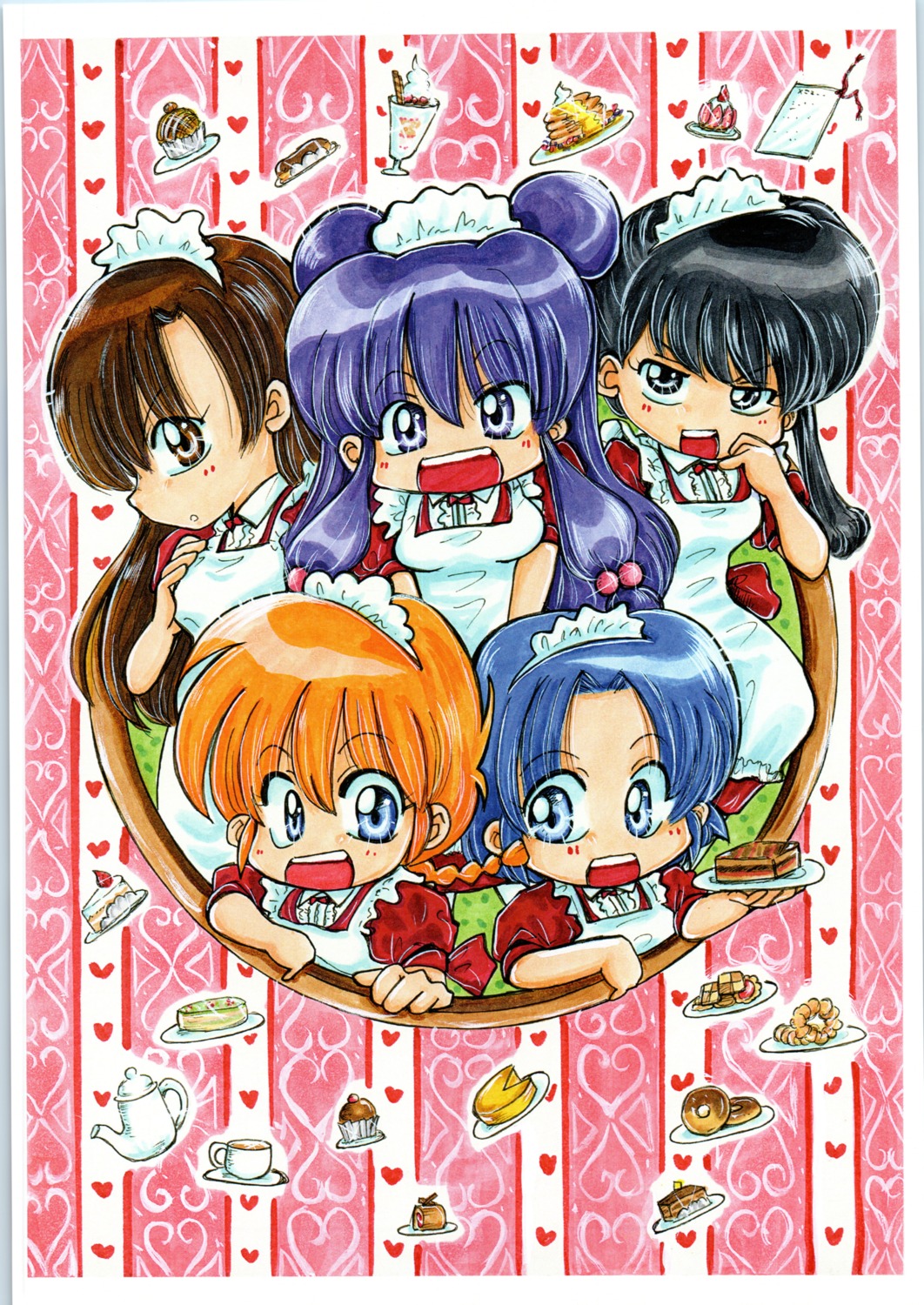 genderswap kunou_kodachi kuonji_ukyou maid ranma_½ saotome_ranma shampoo tagme tendou_akane