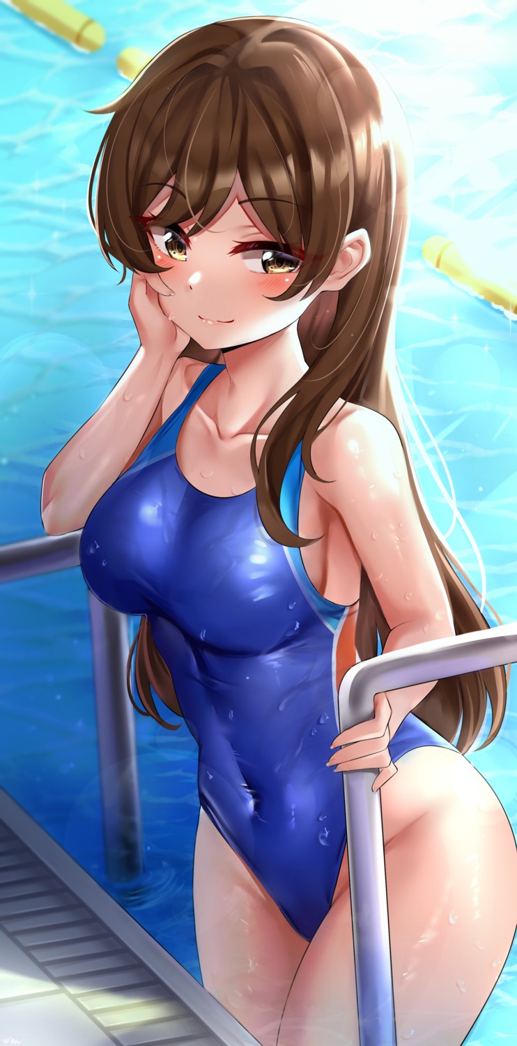 furong_(furong_0) nitta_minami swimsuits the_idolm@ster the_idolm@ster_cinderella_girls wet
