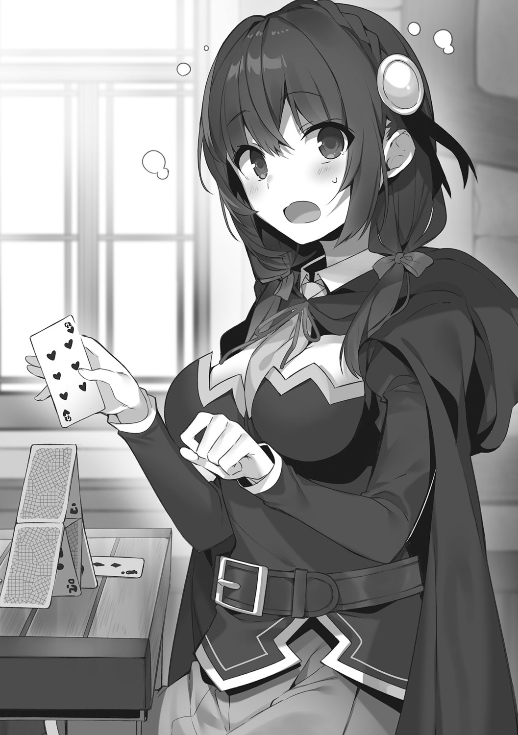 kono_subarashii_sekai_ni_shukufuku_wo! mishima_kurone monochrome yunyun_(konosuba)