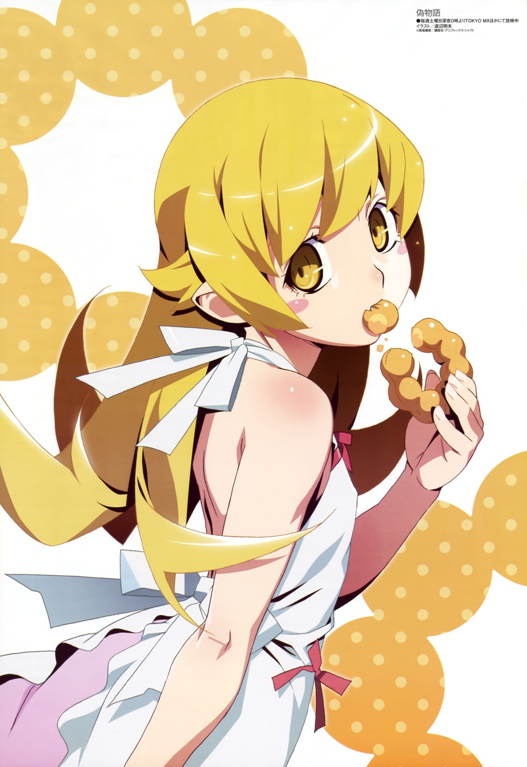 bakemonogatari monogatari_(series) nisemonogatari oshino_shinobu watanabe_akio