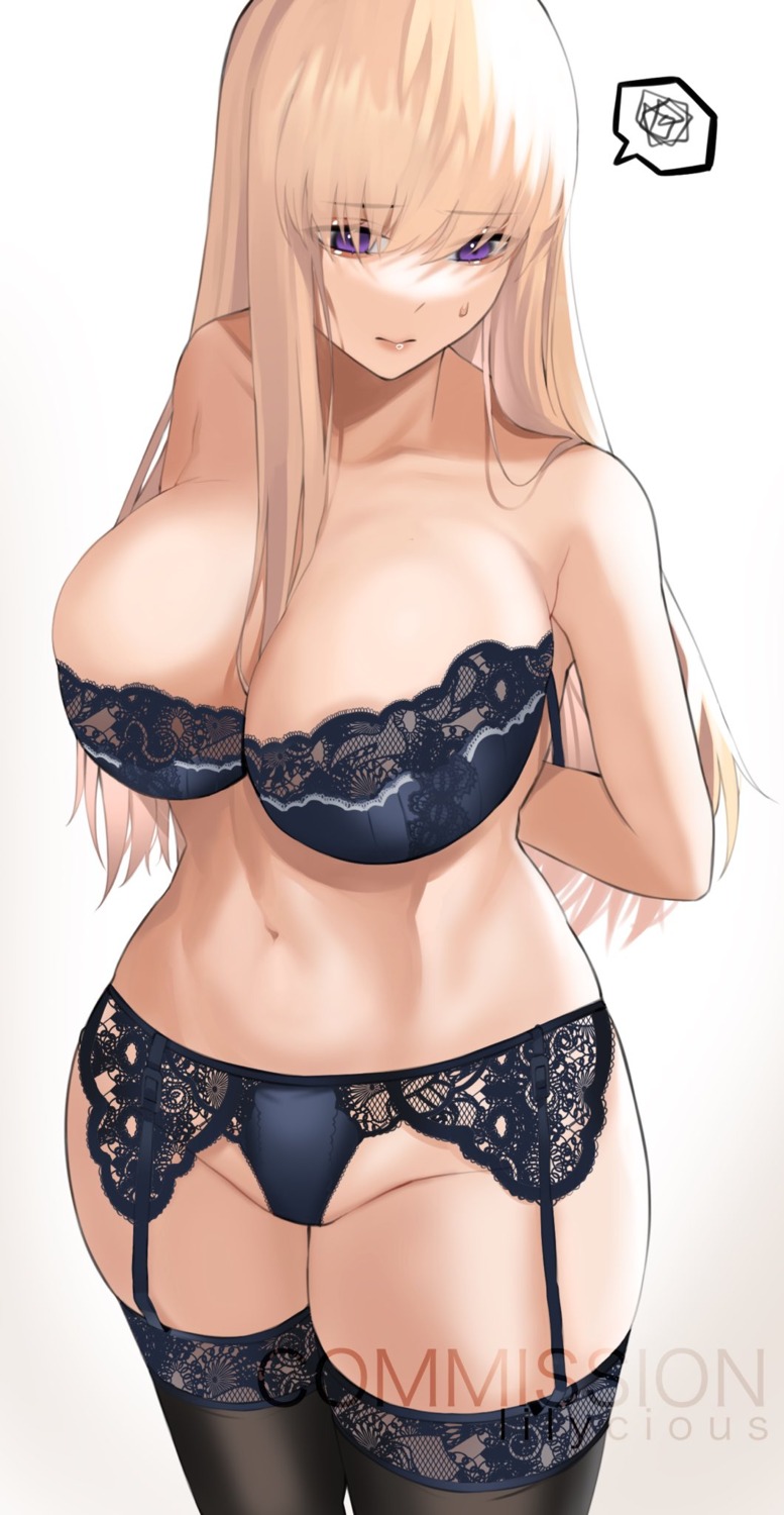 bra lilycious lingerie official_watermark pantsu stockings thighhighs