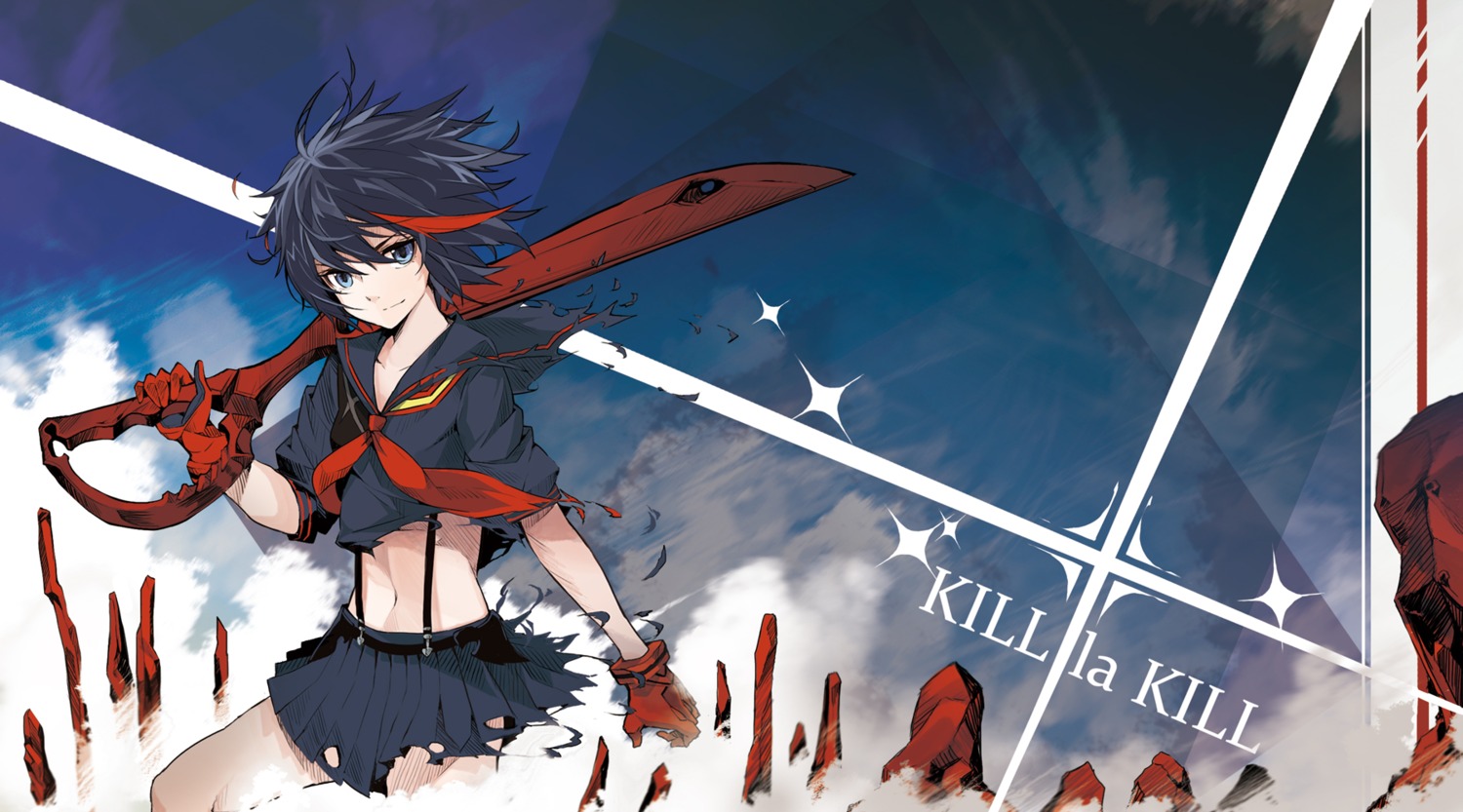 kill_la_kill matoi_ryuuko seifuku tokichi