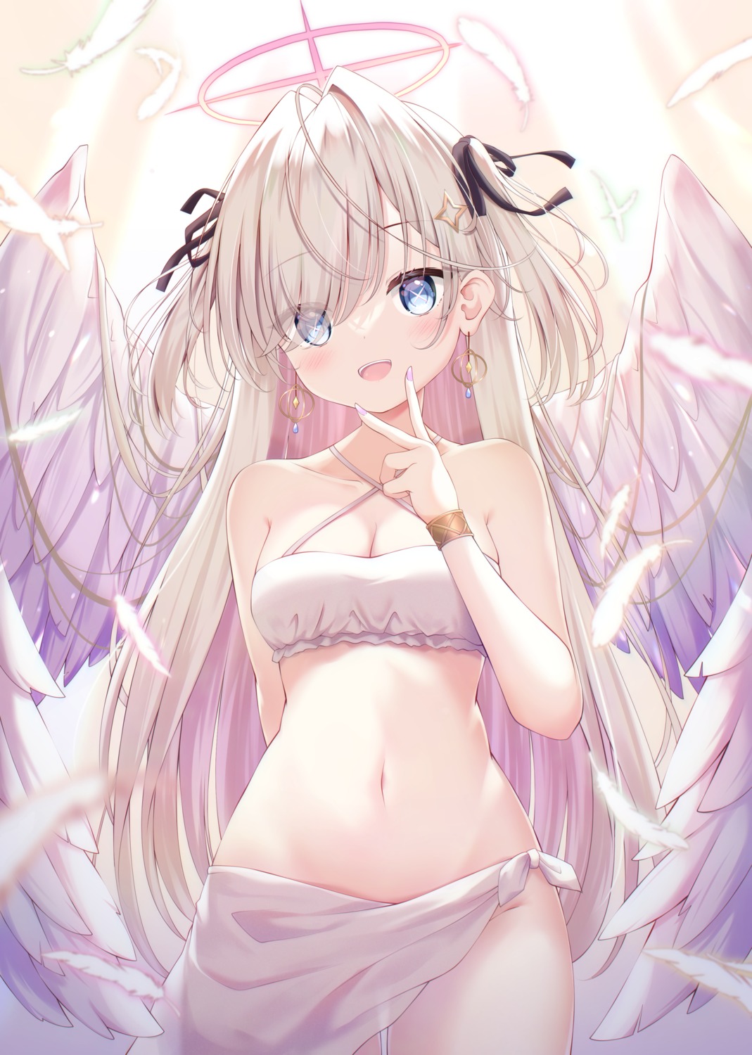 angel bra rulu see_through wings