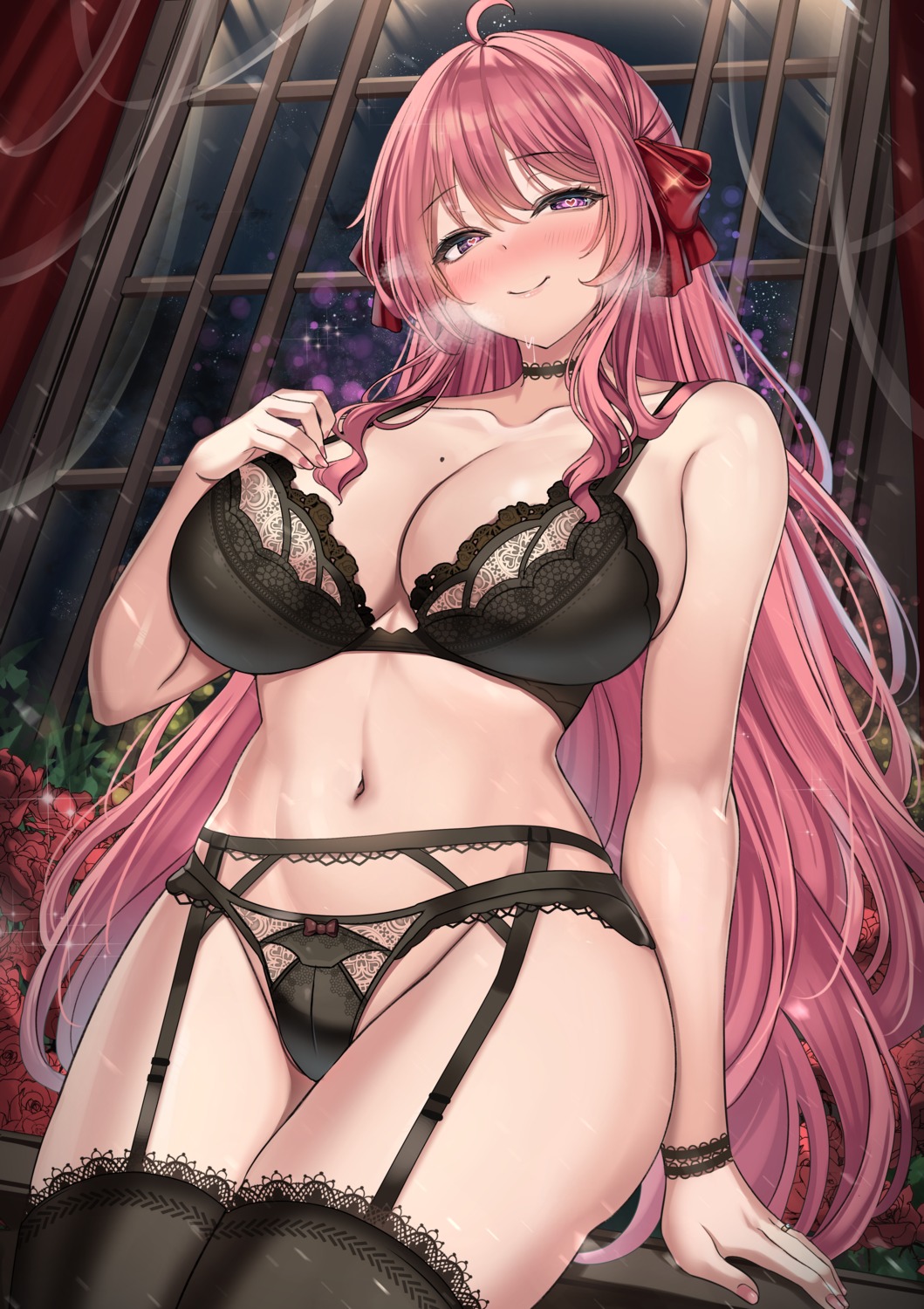 bra cenangam garter_belt lingerie pantsu stockings thighhighs