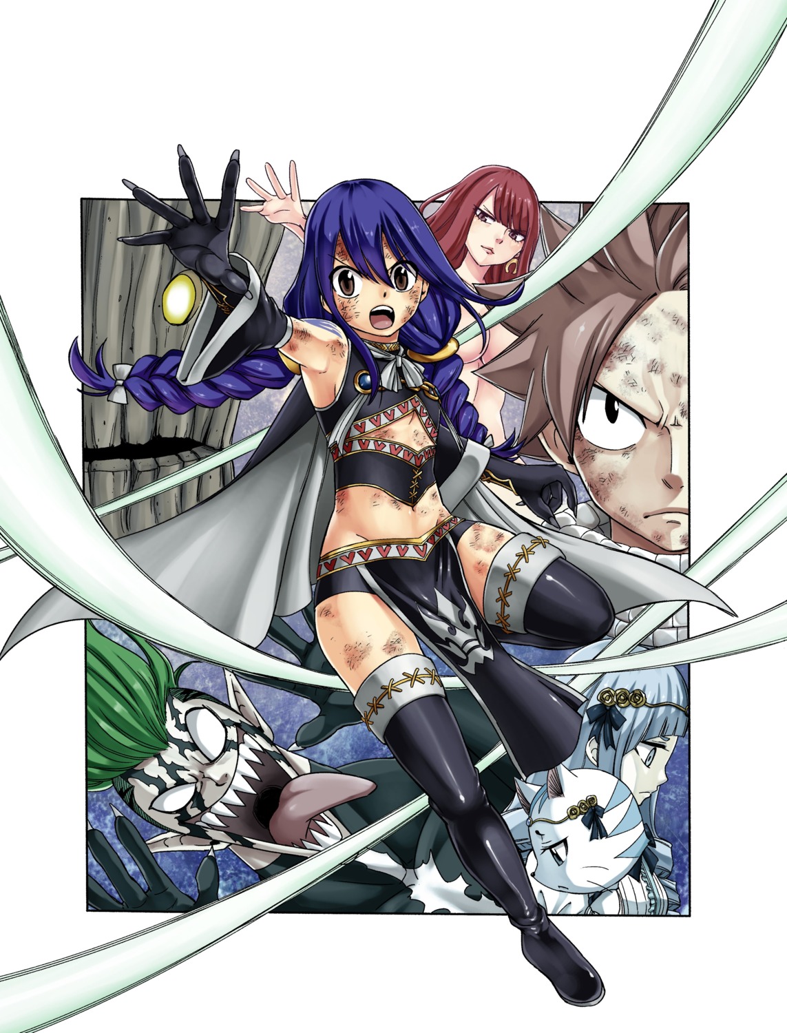 fairy_tail mashima_hiro neko thighhighs