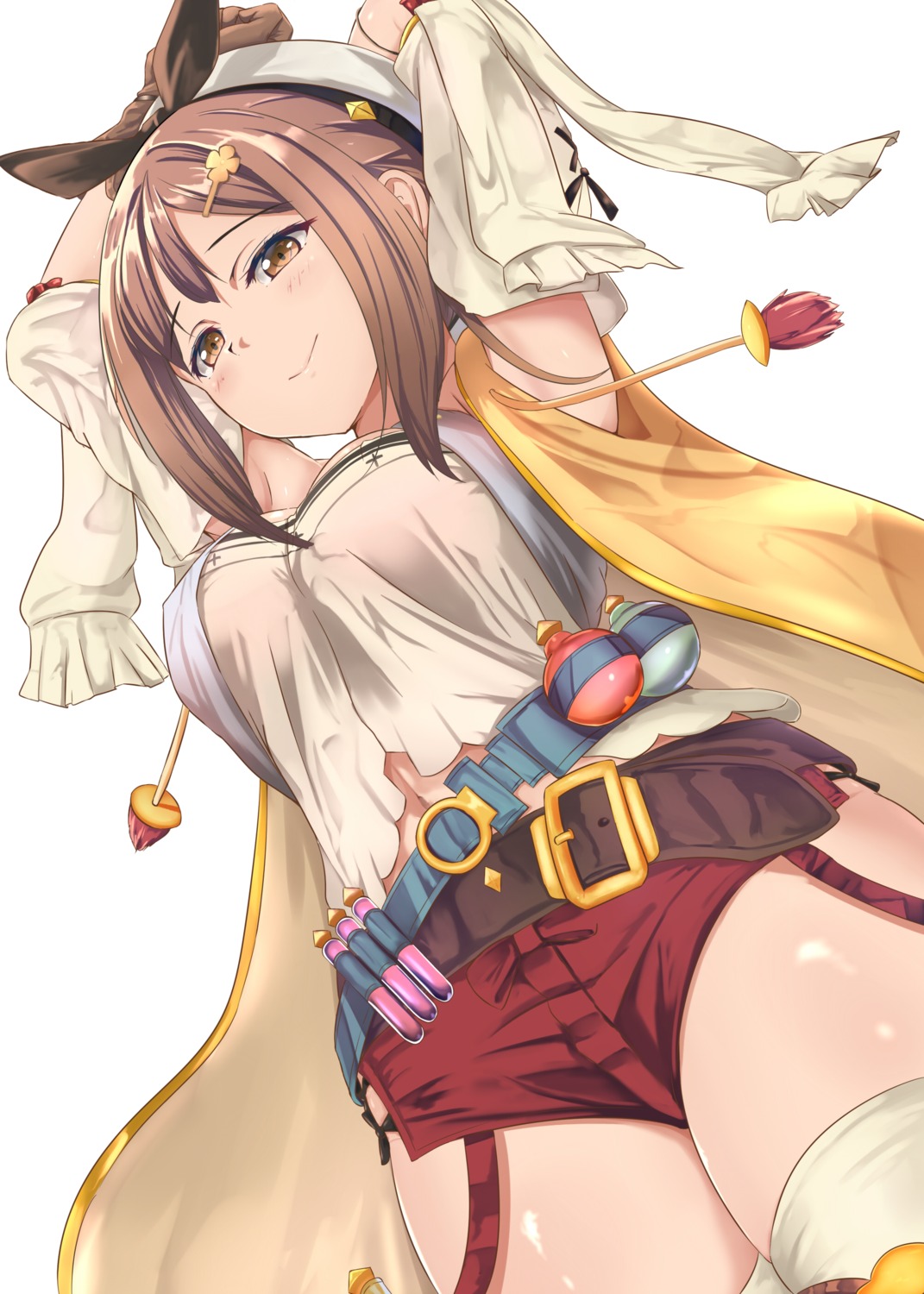 atelier atelier_ryza butter_curry reisalin_stout thighhighs