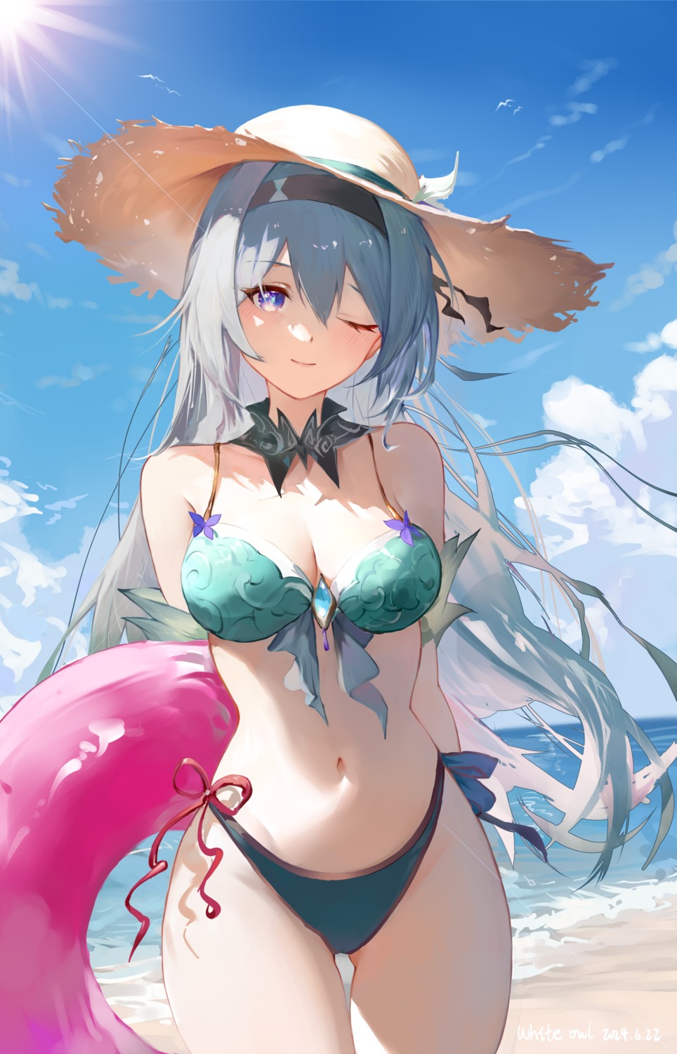 bikini firefly honkai:_star_rail owl_(ddap) swimsuits