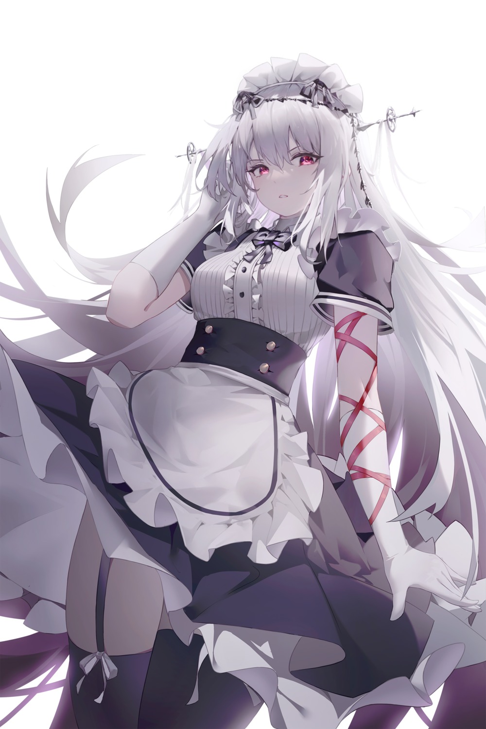 maid stockings ten-u thighhighs