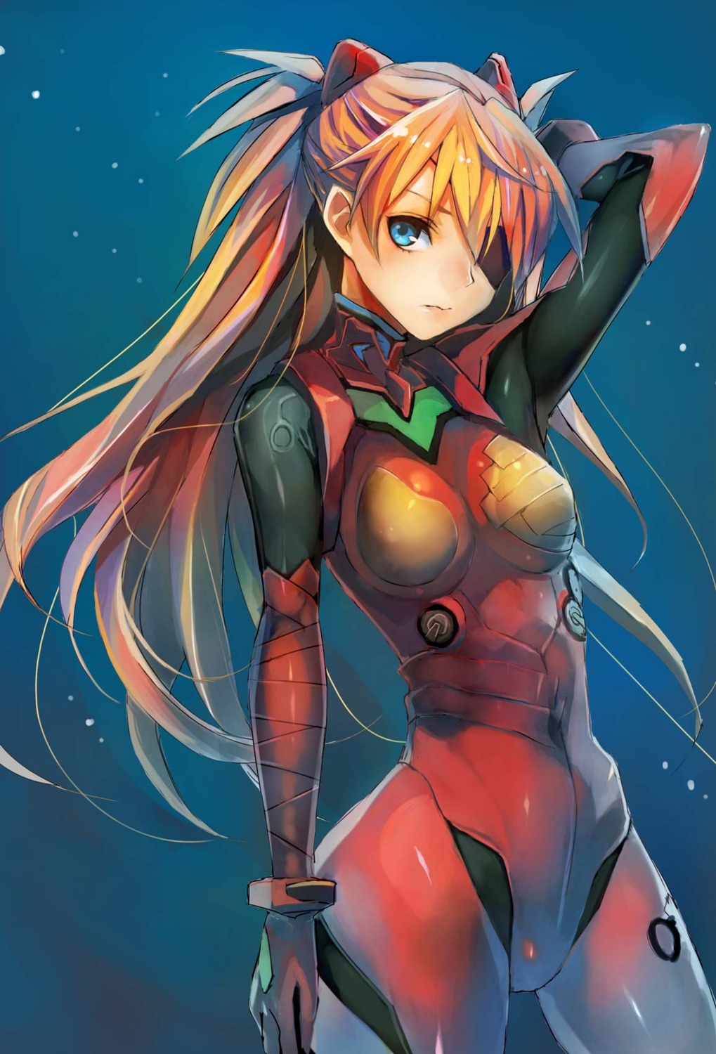 bodysuit eyepatch jpeg_artifacts neon_genesis_evangelion souryuu_asuka_langley taishi_(picchiridou)