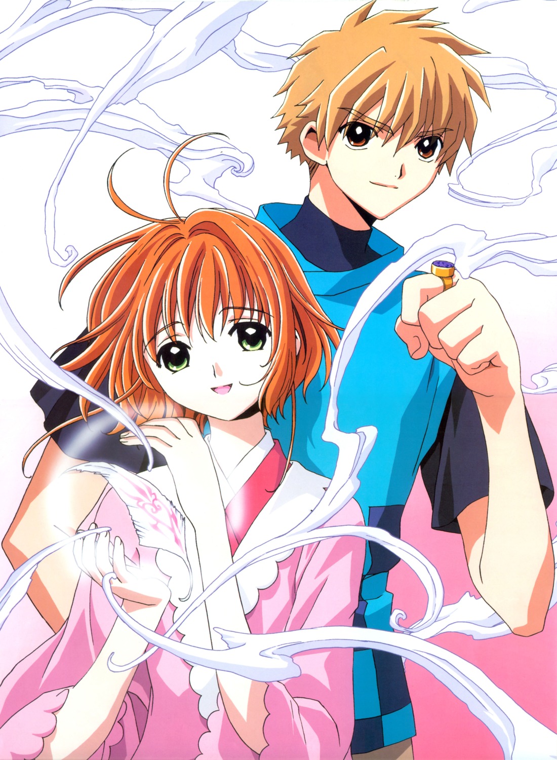 kinomoto_sakura li_syaoran tsubasa_reservoir_chronicle